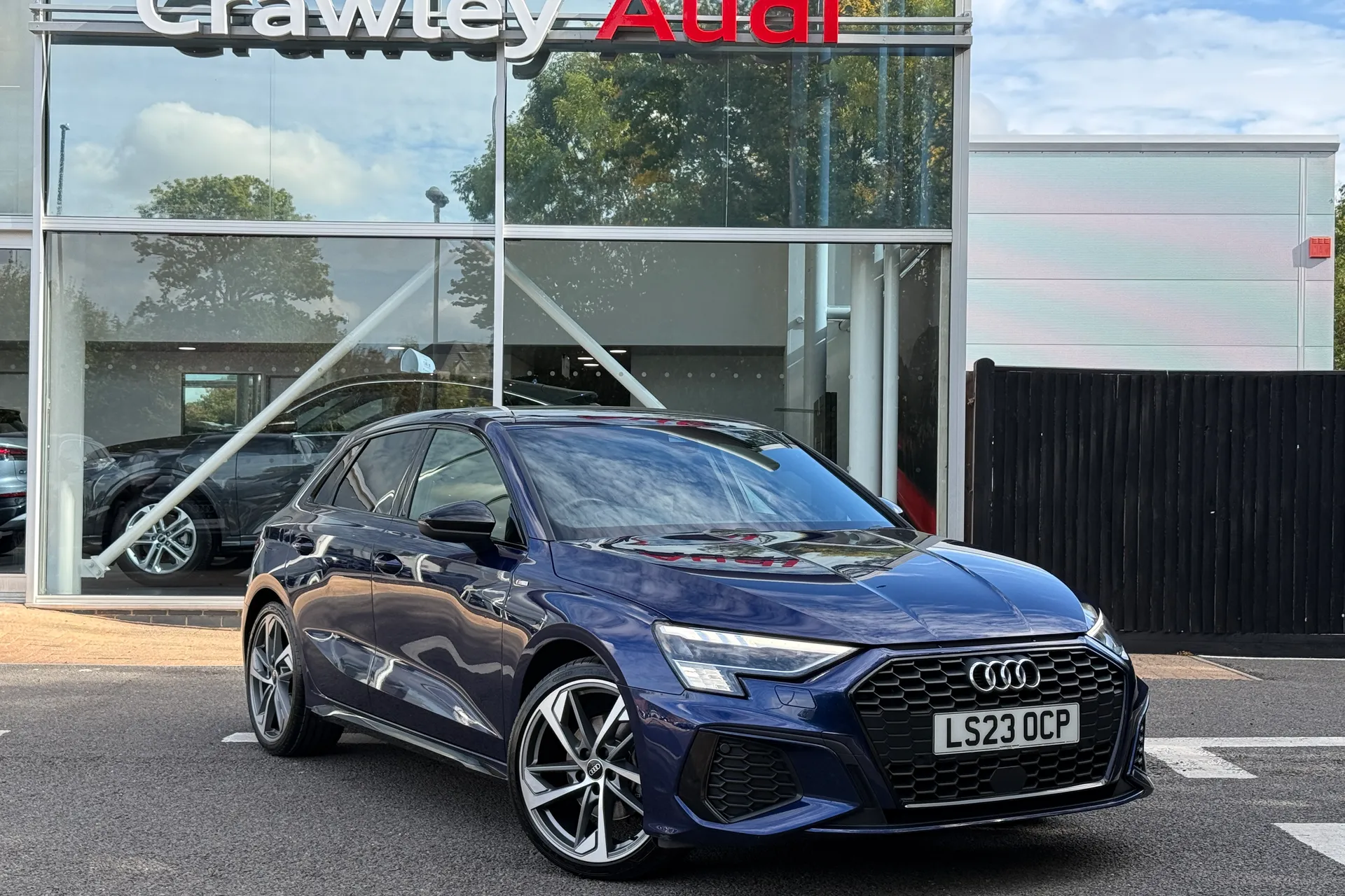 Audi A3 focused image