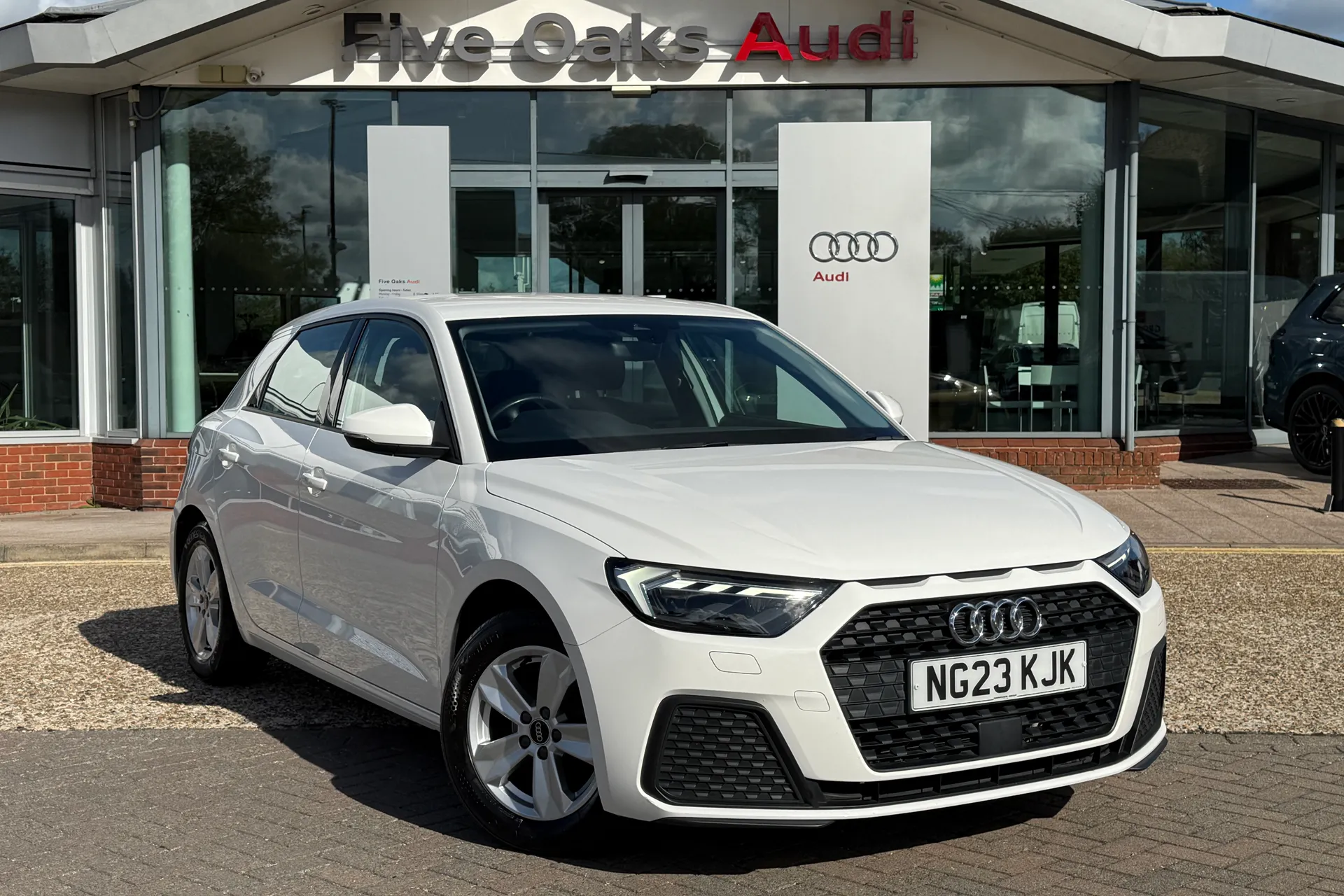 Audi A1 focused image