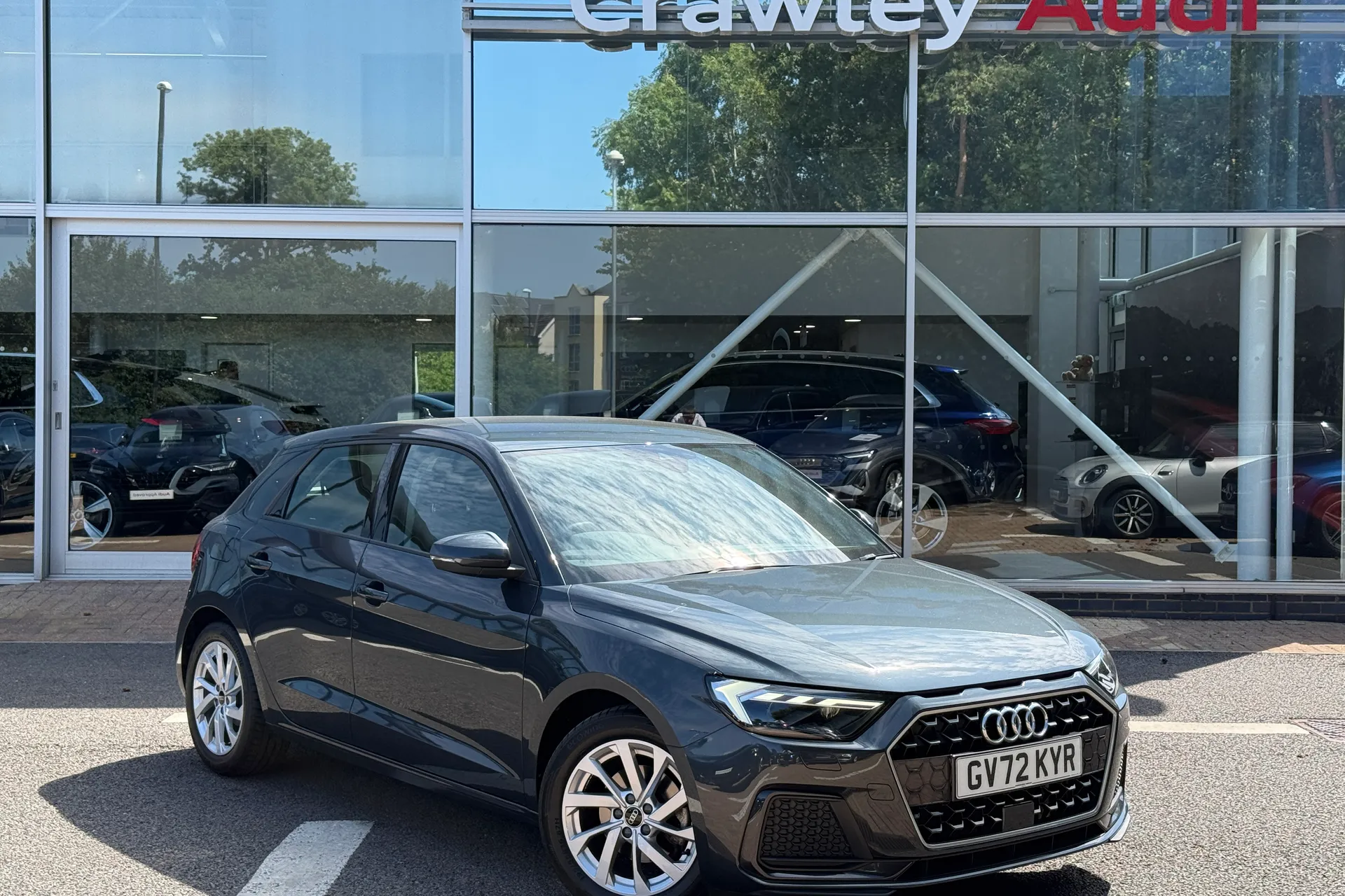 Audi A1 focused image