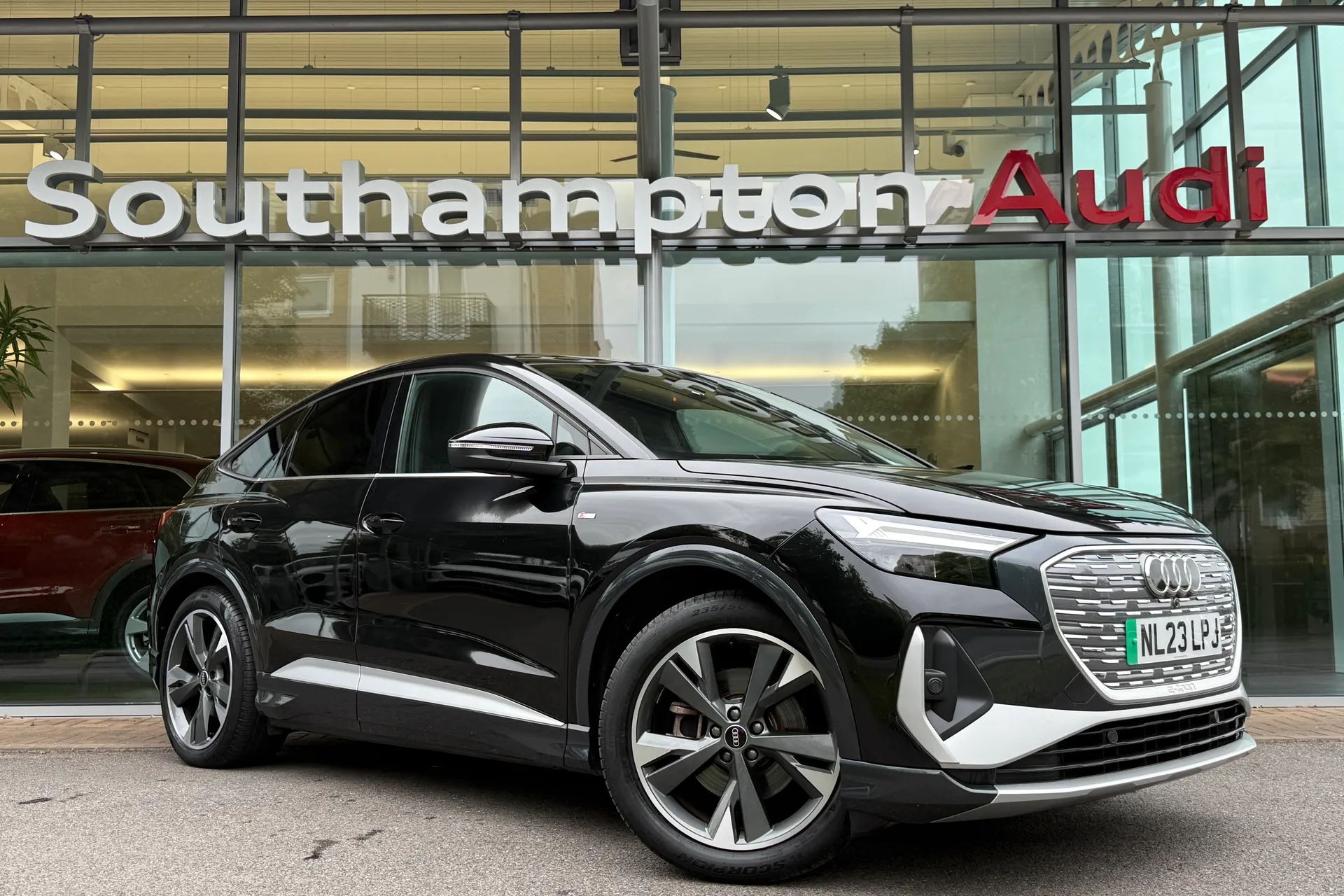 Audi Q4 focused image