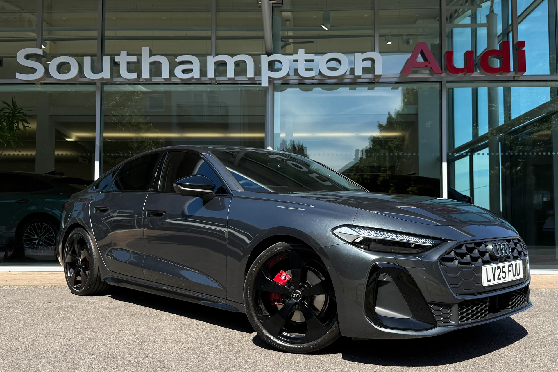Audi A5 focused image
