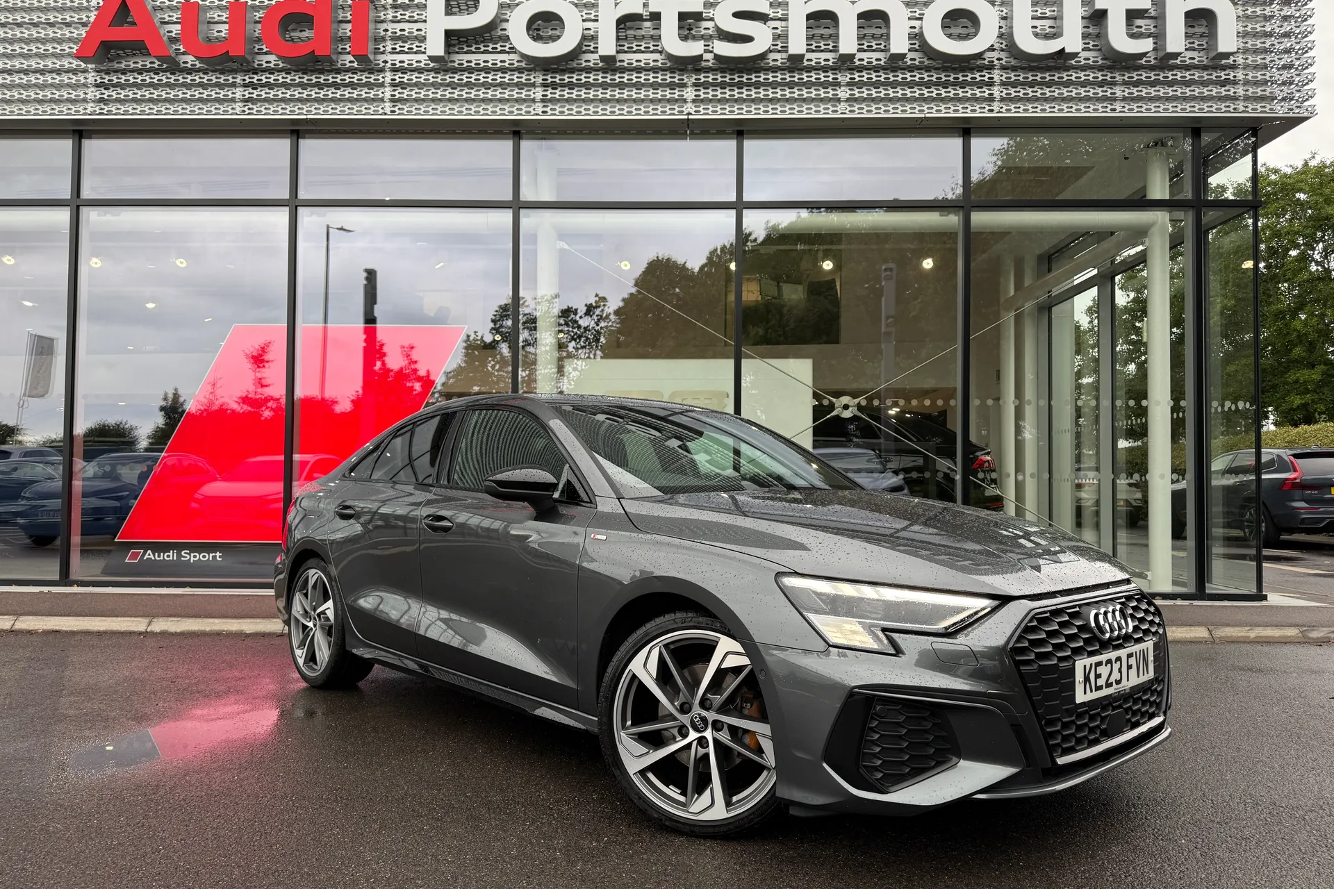 Audi A3 focused image
