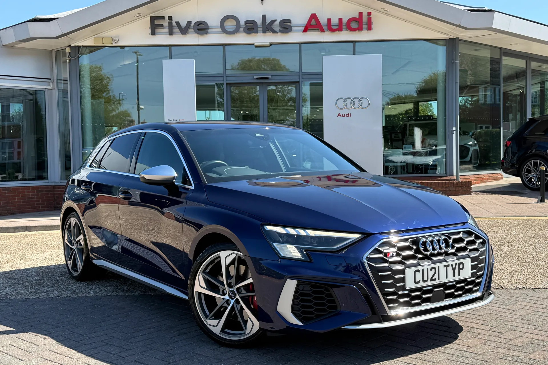 Audi A3 focused image
