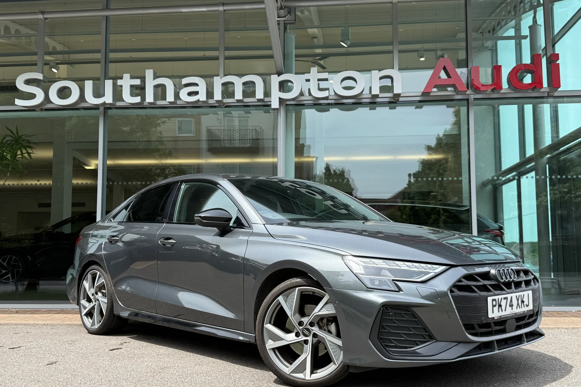 Audi A3 focused image