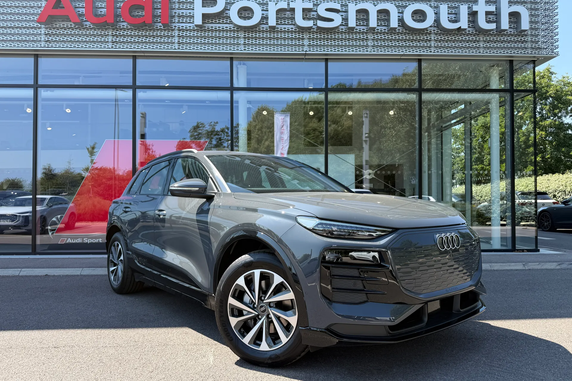 Audi Q6 e-tron focused image