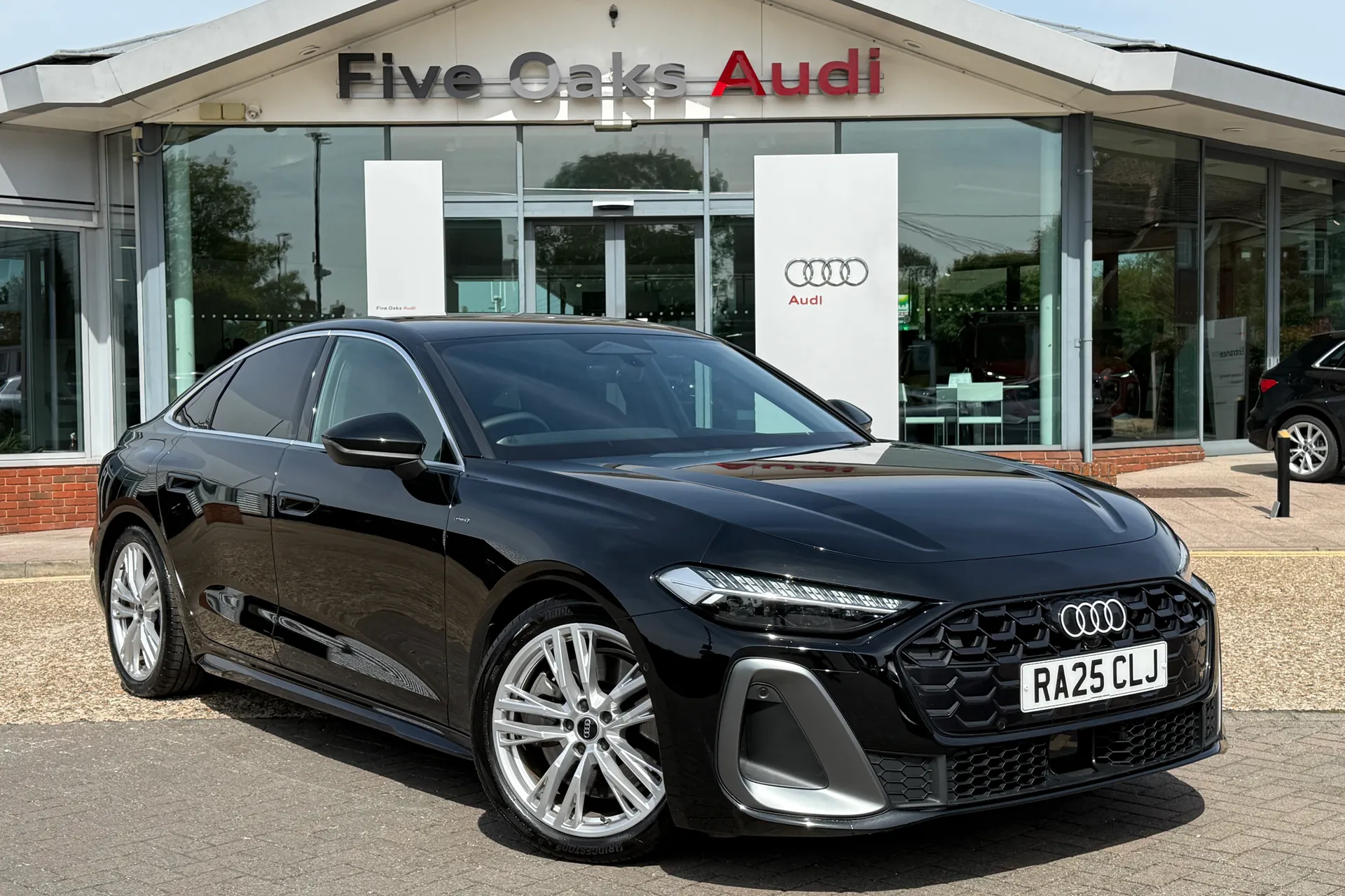Audi A5 focused image