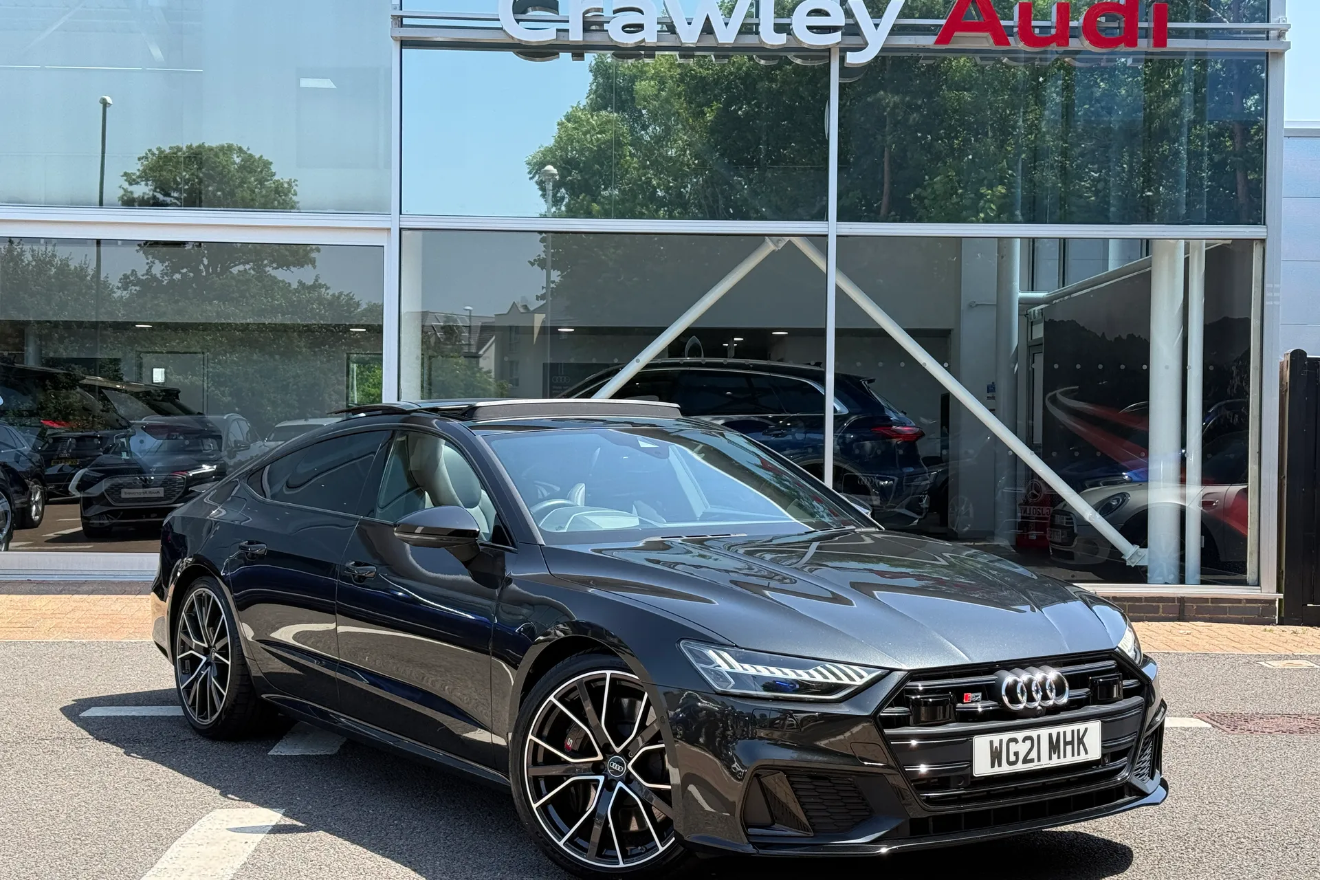 Audi A7 focused image