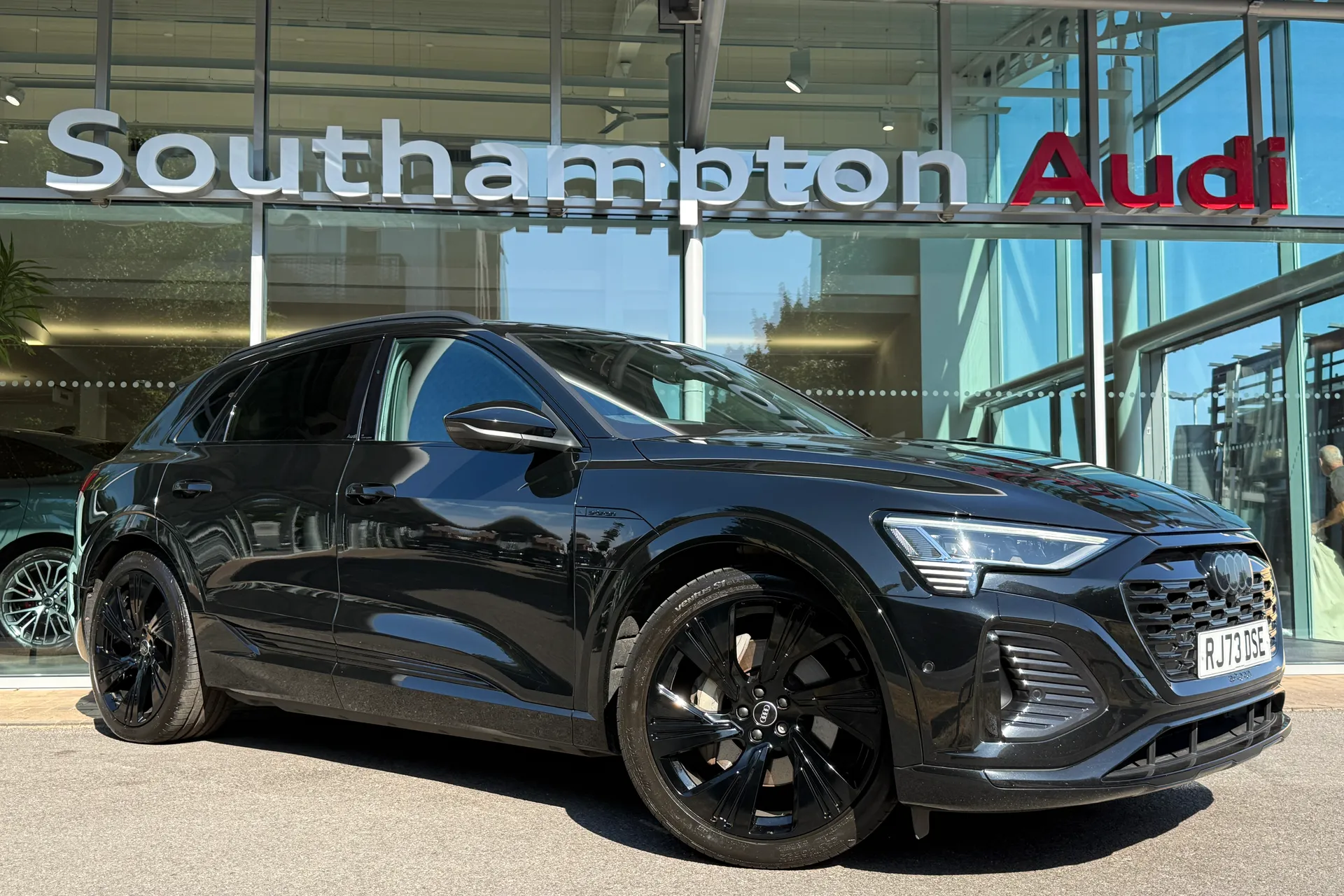 Audi Q8 focused image