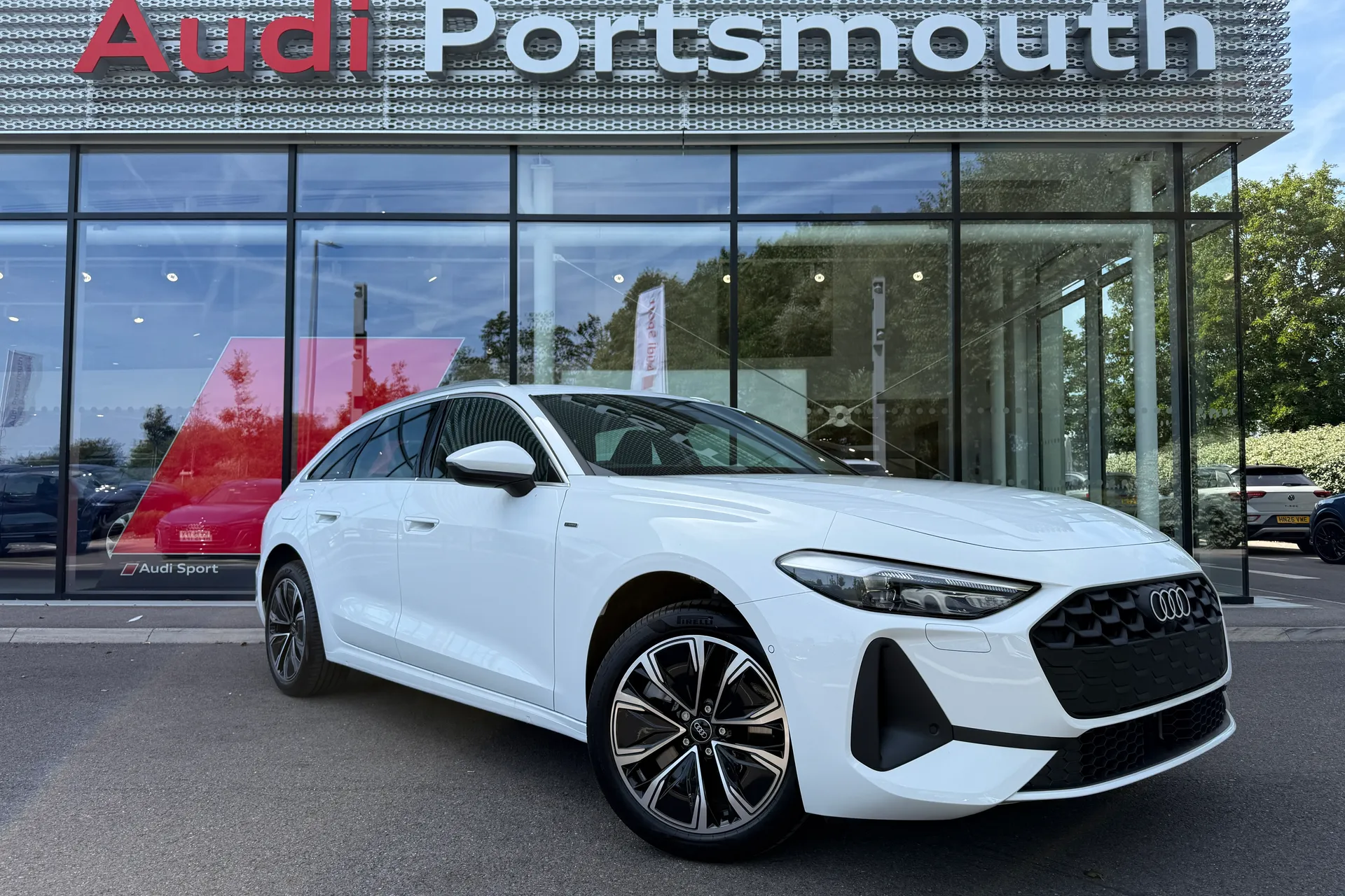 Audi A5 focused image