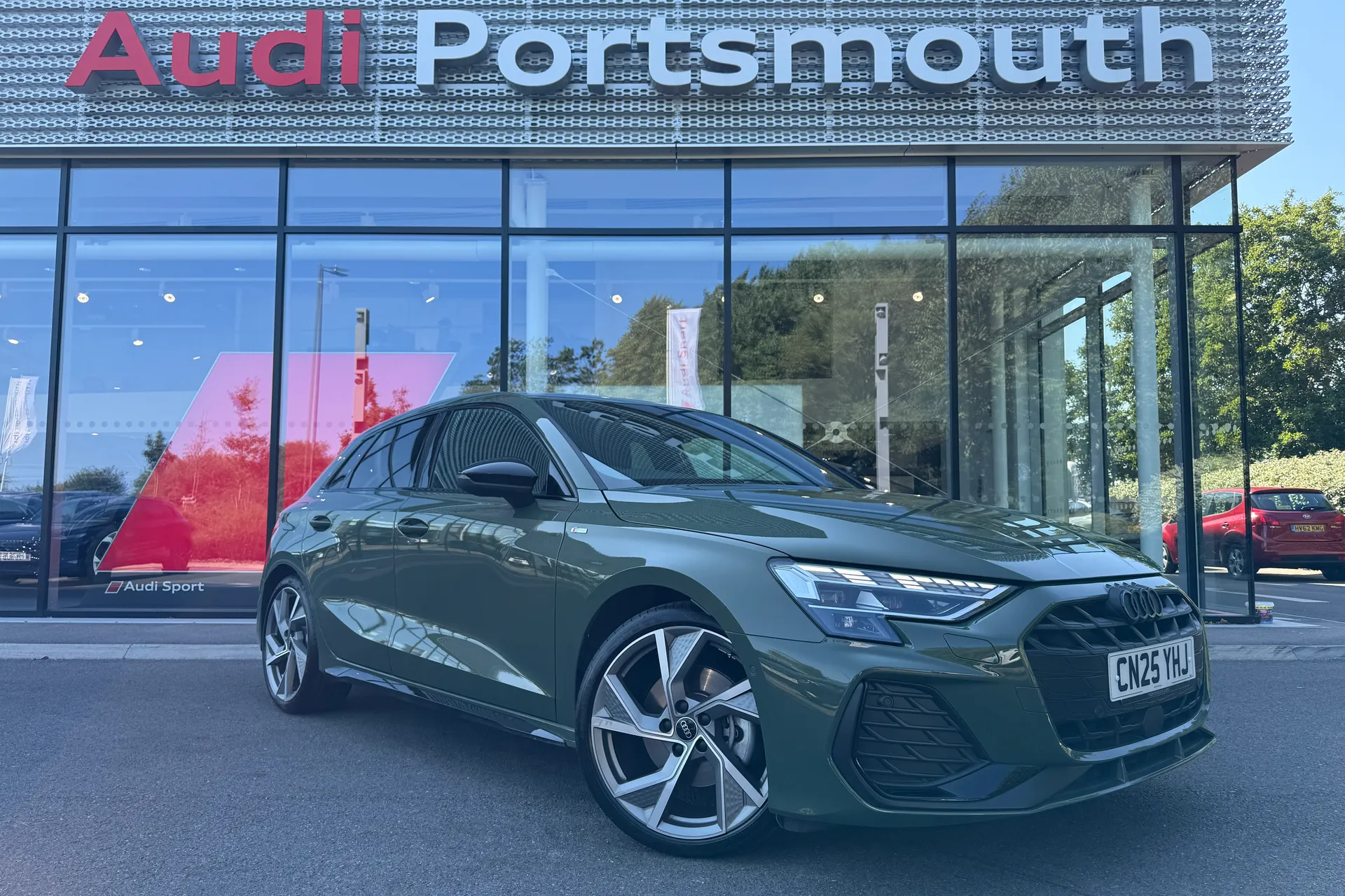 Audi A3 focused image