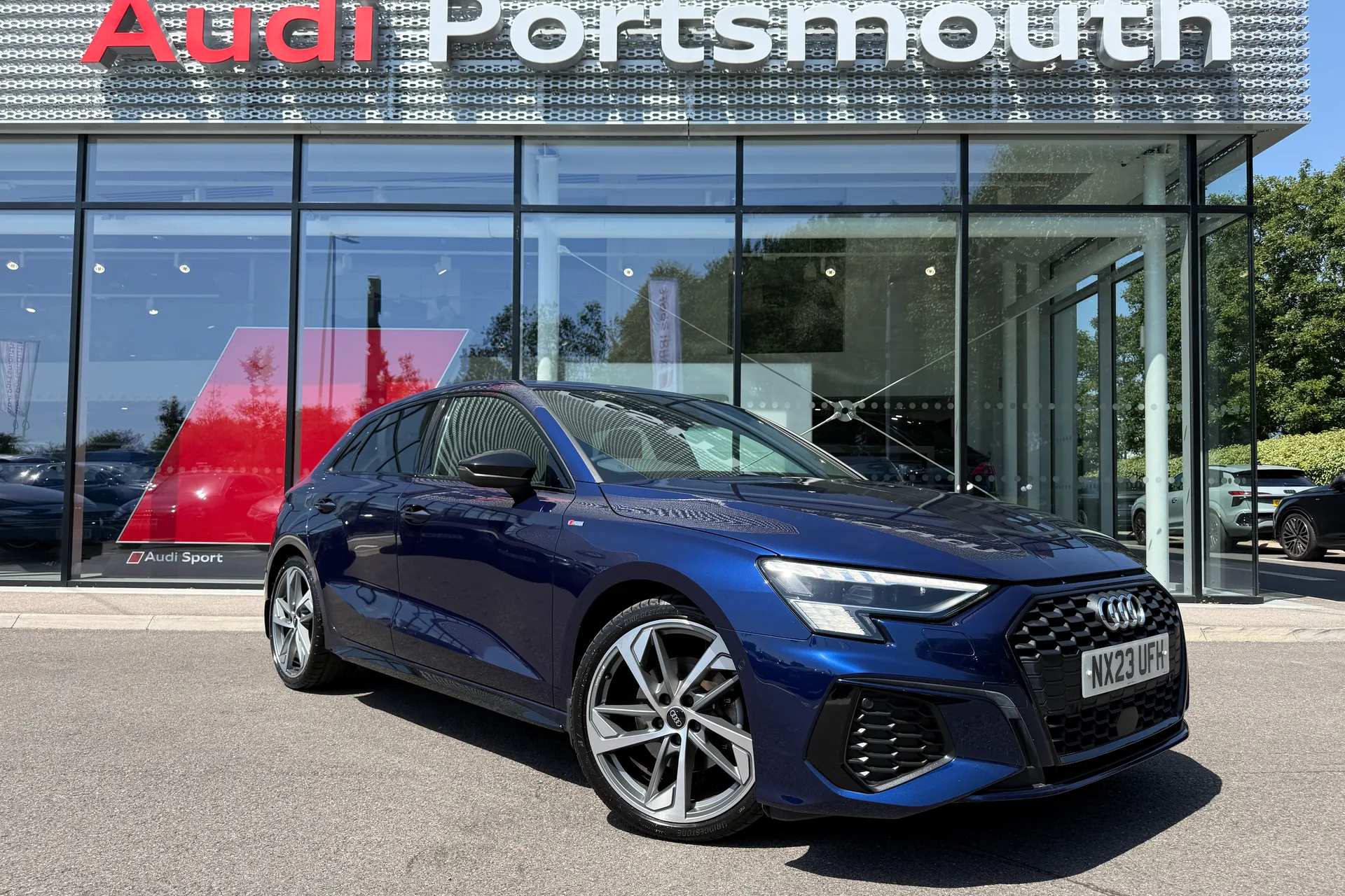 Audi A3 focused image
