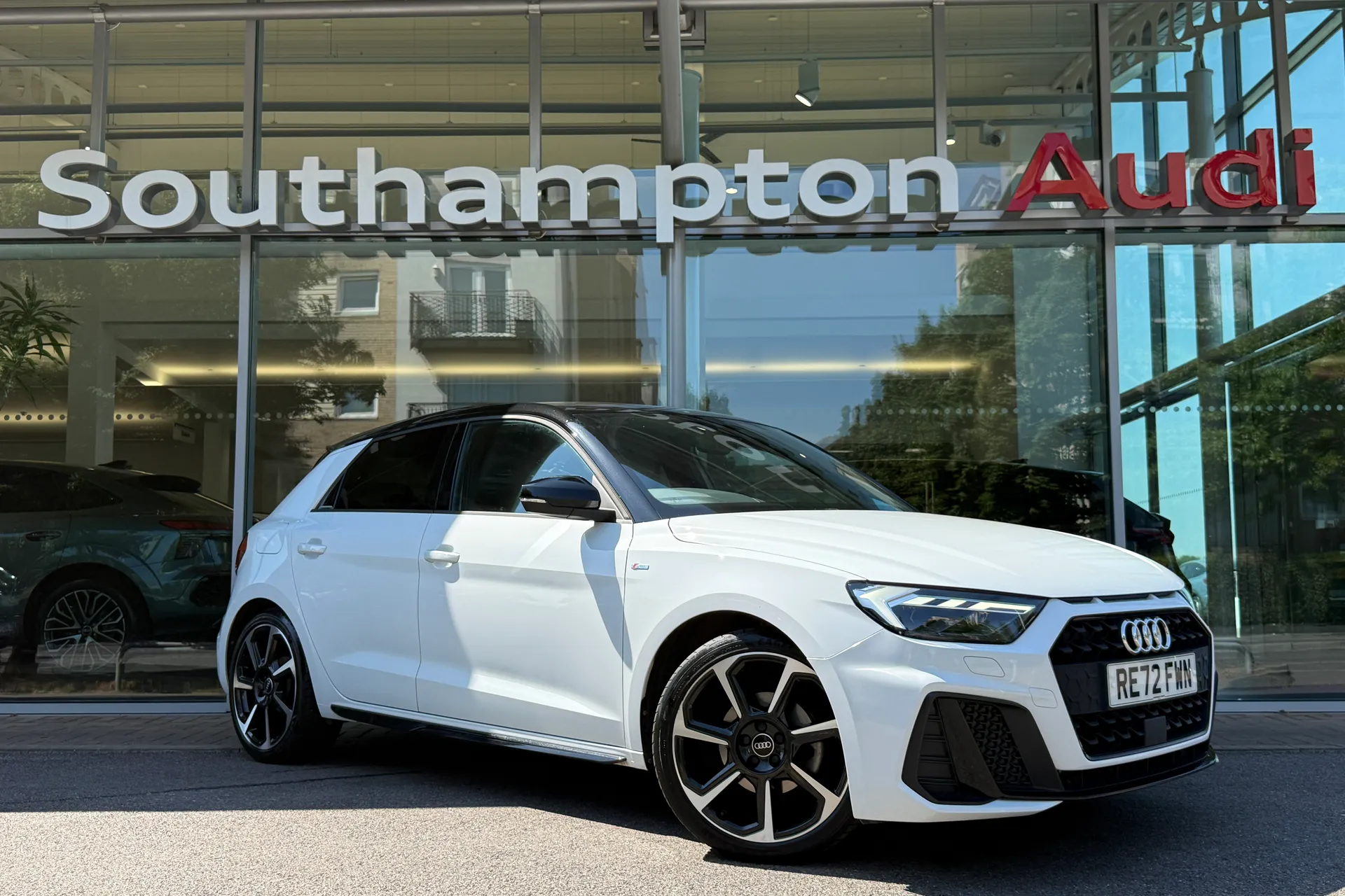Audi A1 focused image