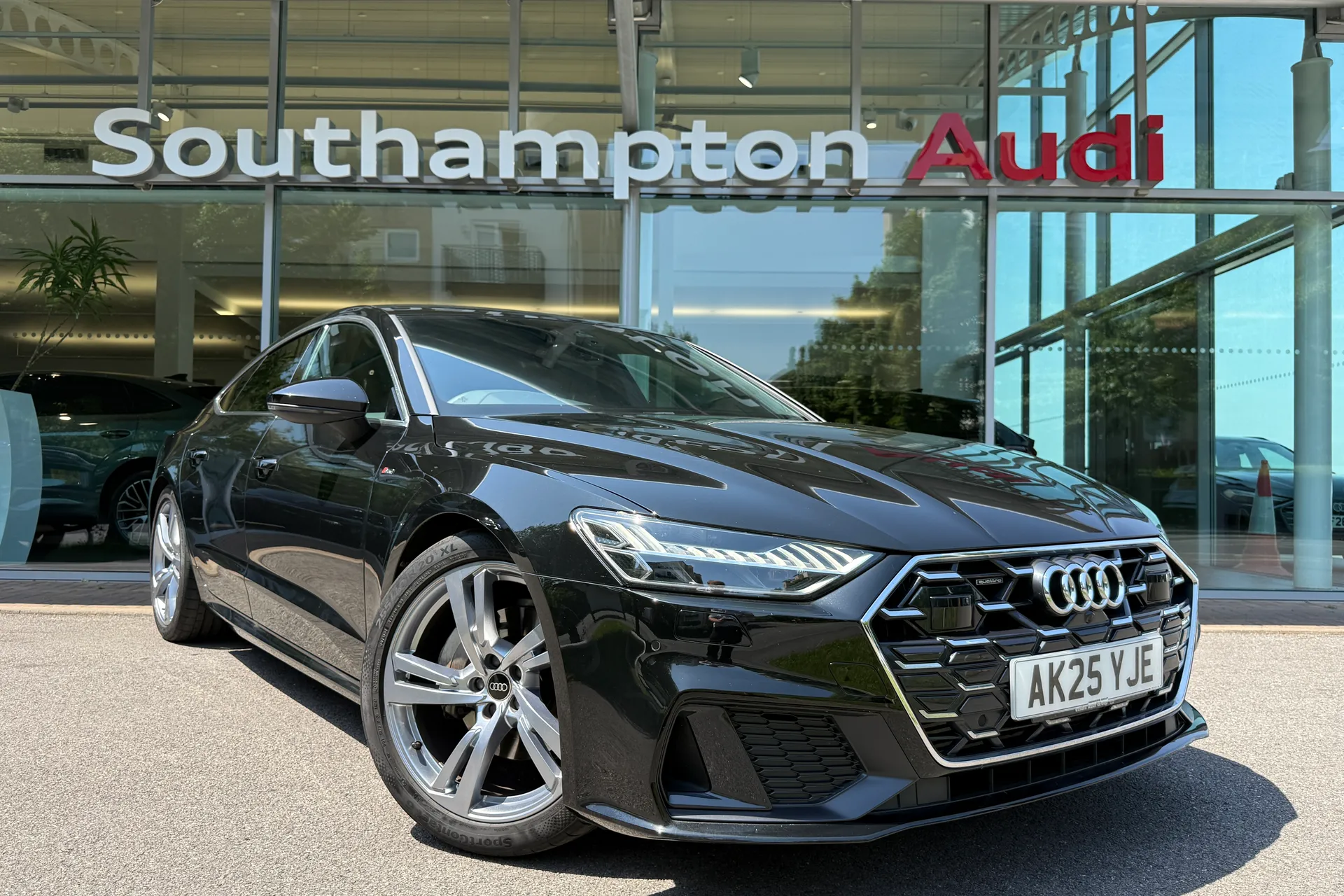 Audi A7 focused image