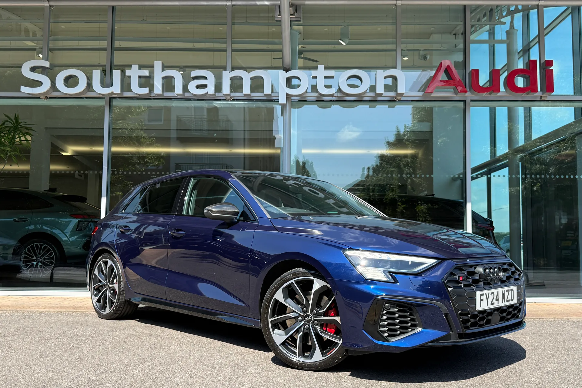 Audi A3 focused image