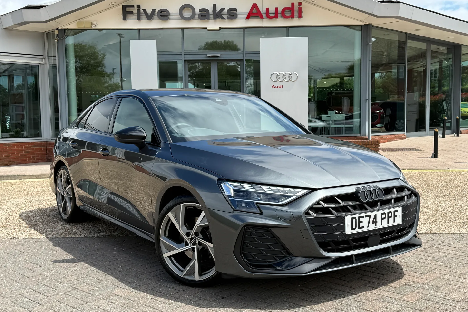 Audi A3 focused image