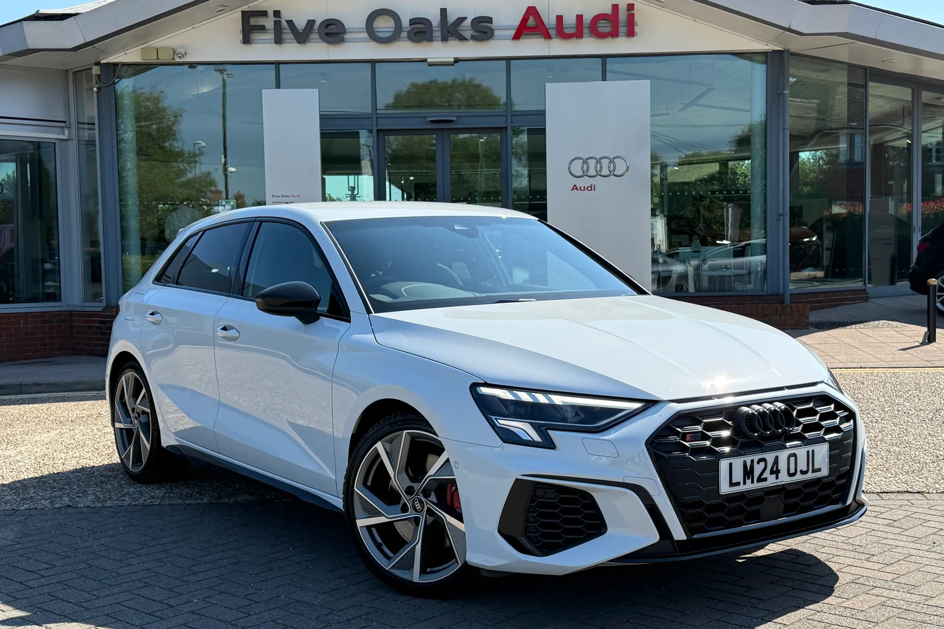 Audi A3 focused image