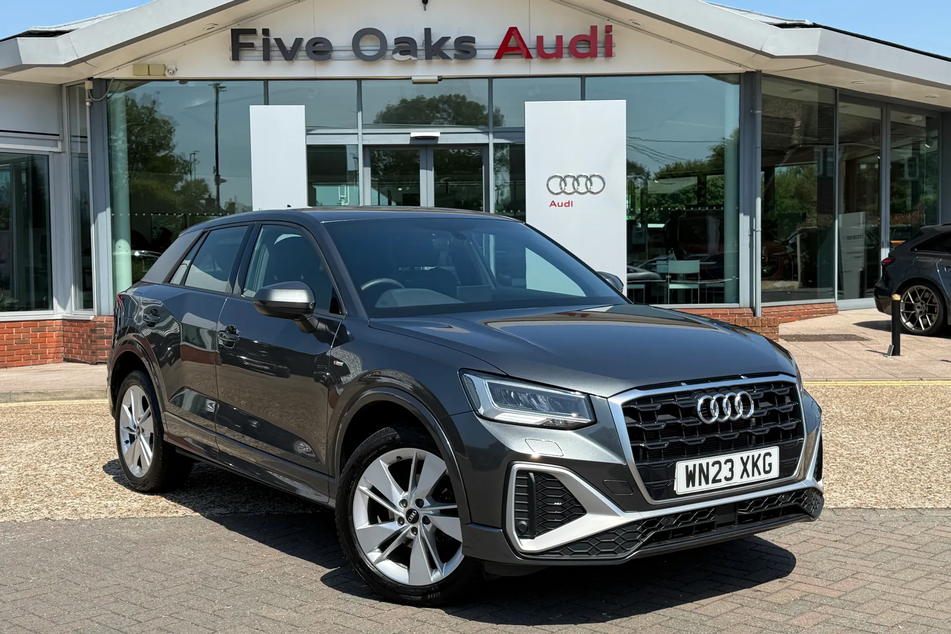 Audi Q2 focused image