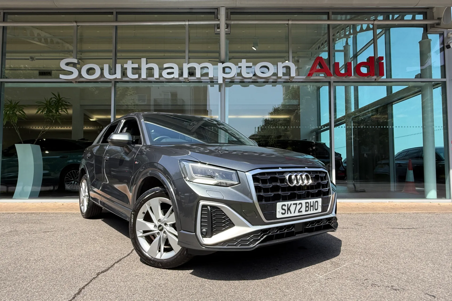Audi Q2 focused image