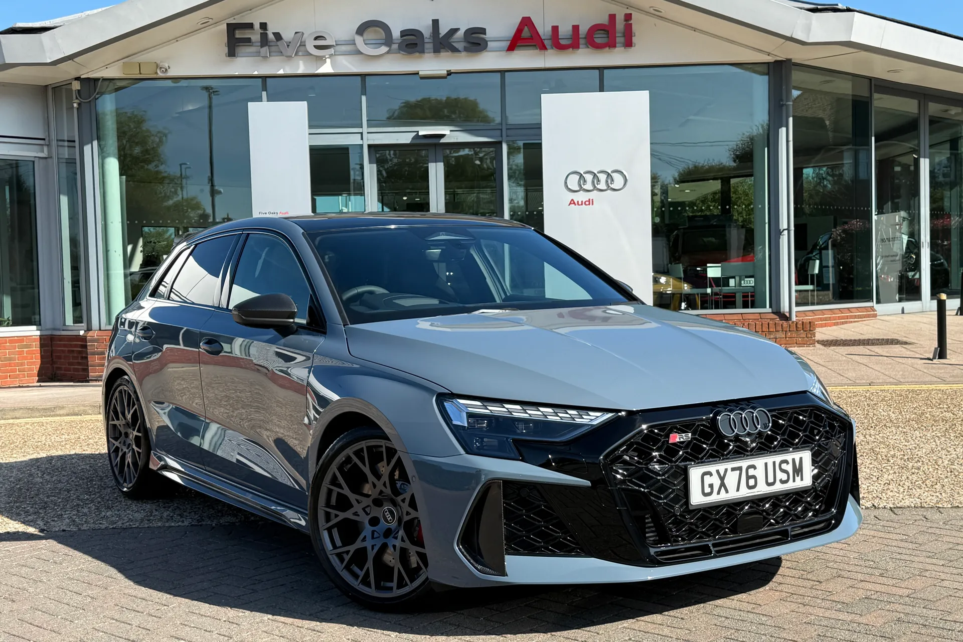 Audi RS3 focused image