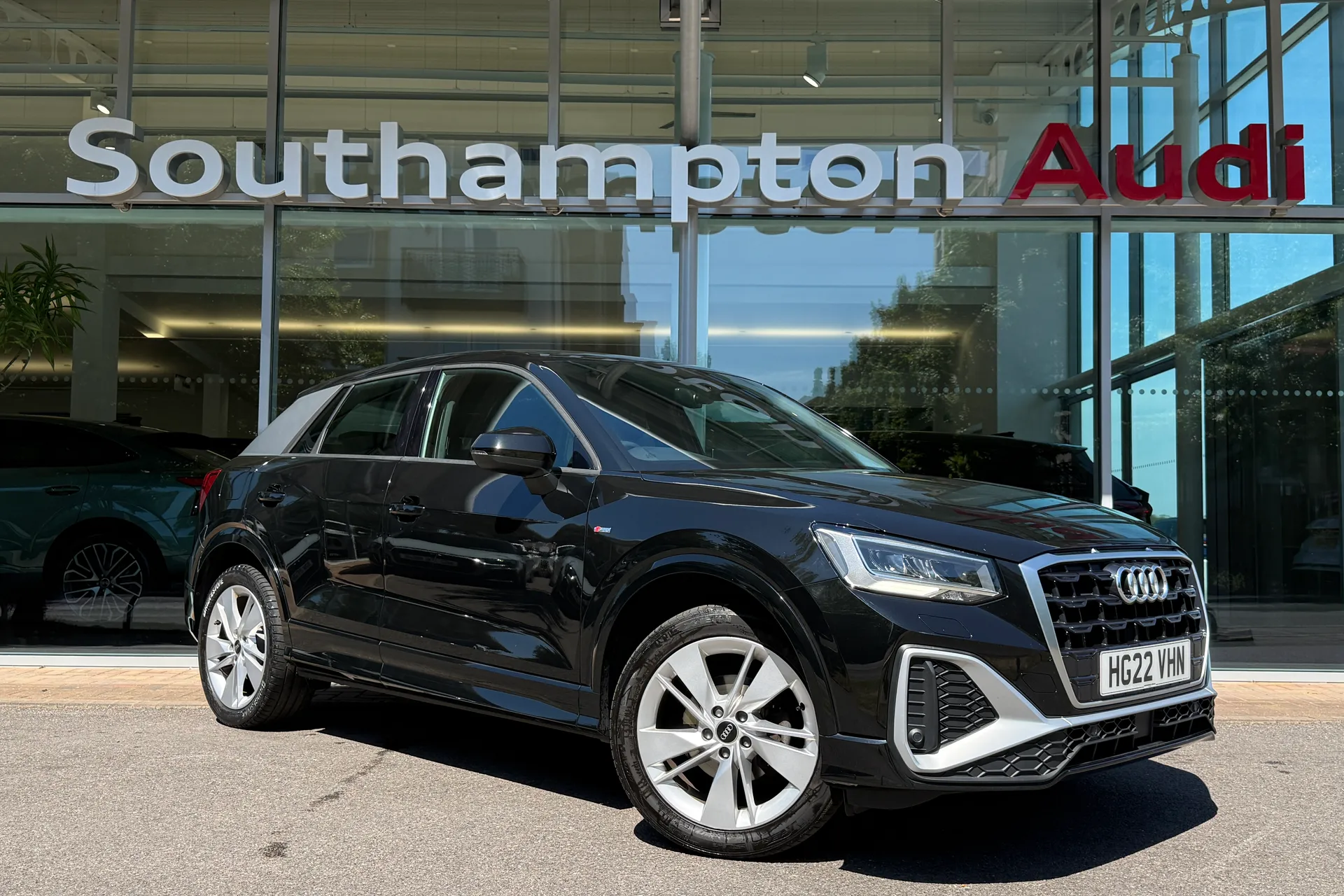 Audi Q2 focused image