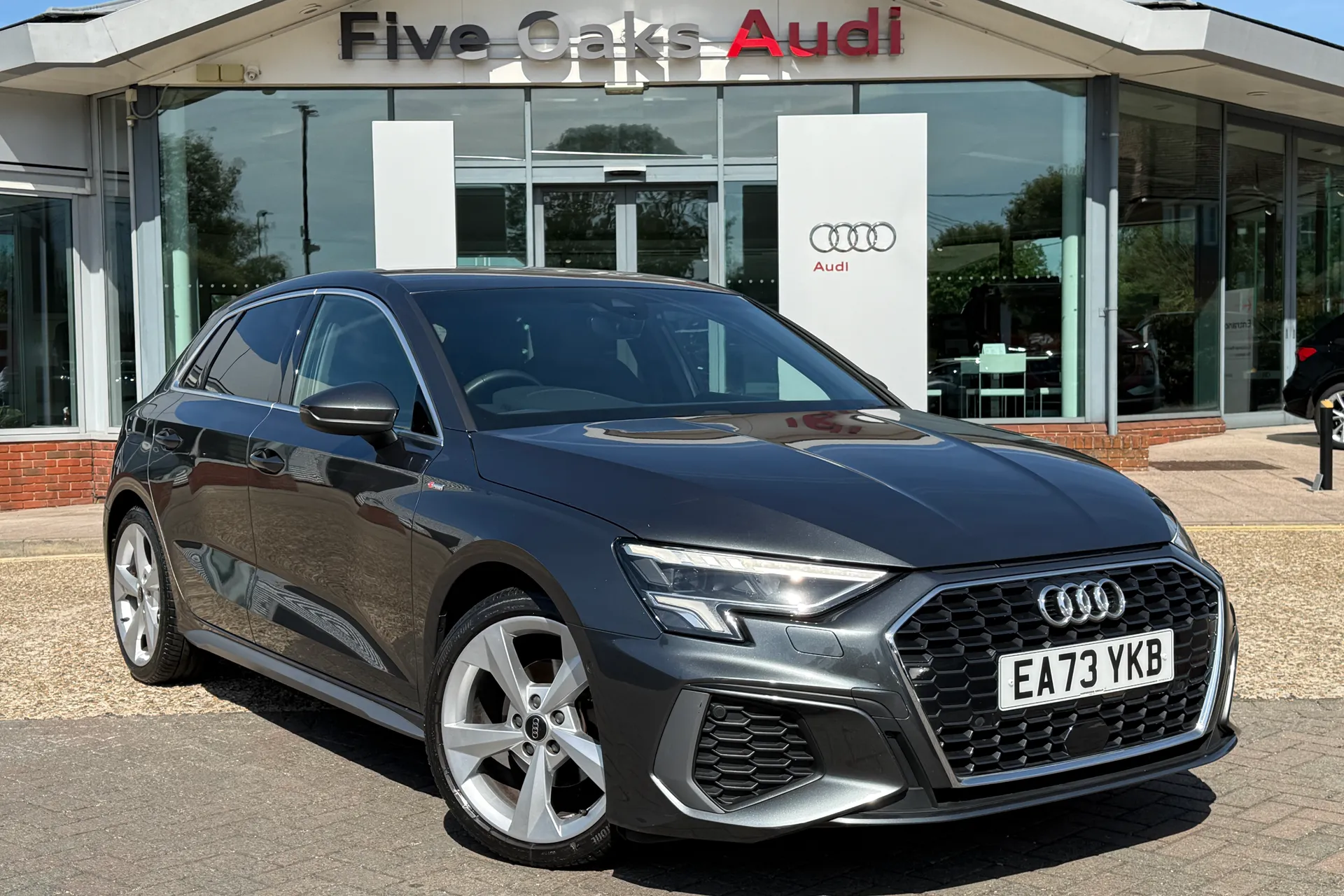 Audi A3 focused image