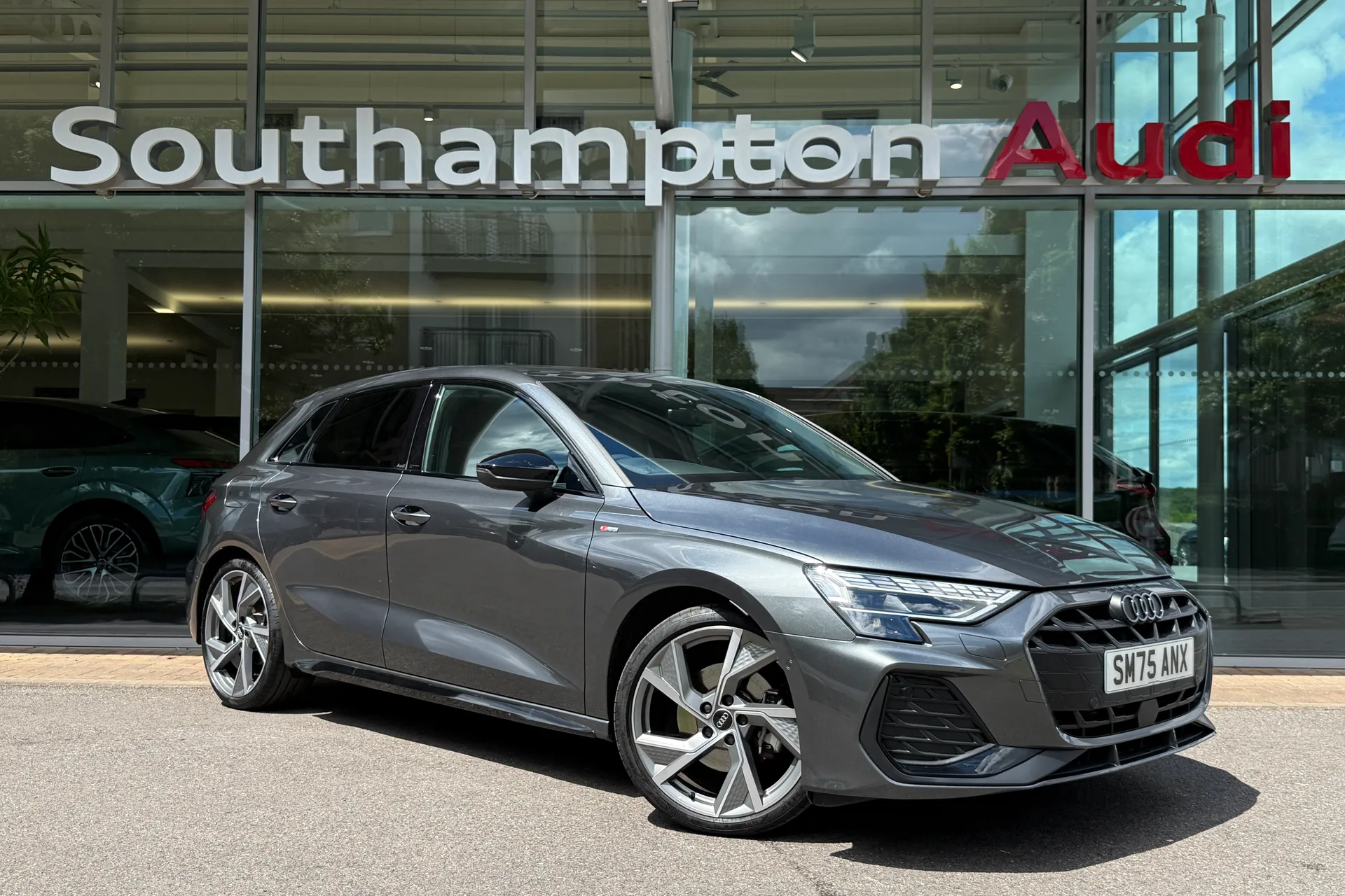 Audi A3 focused image