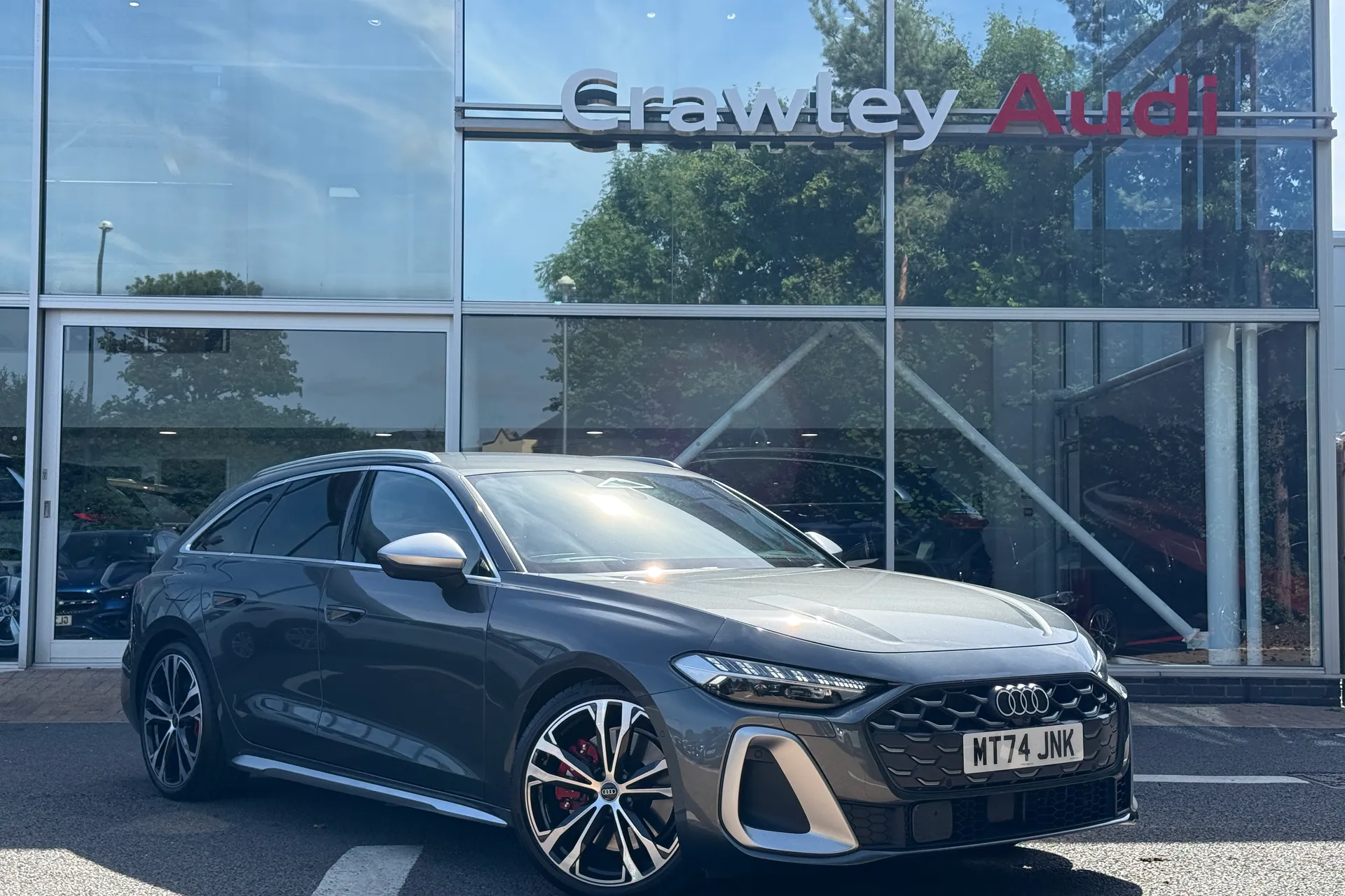 Audi A5 focused image