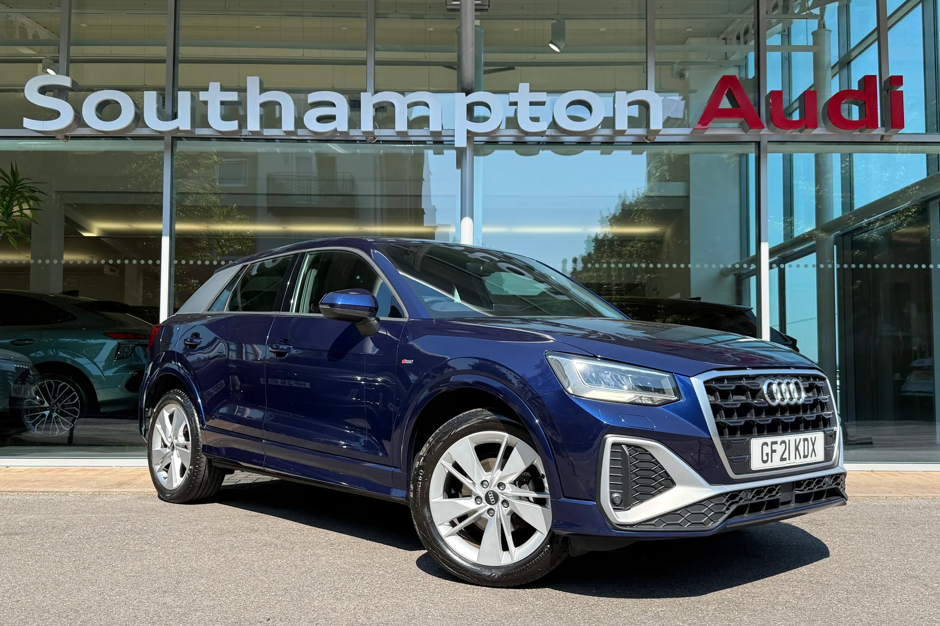 Audi Q2 focused image