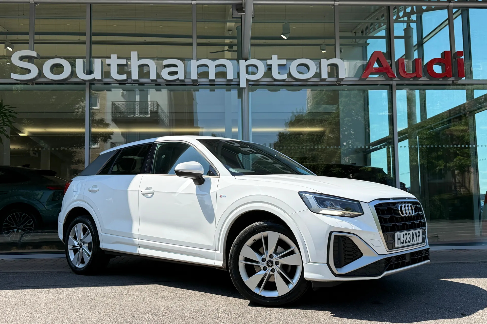 Audi Q2 focused image