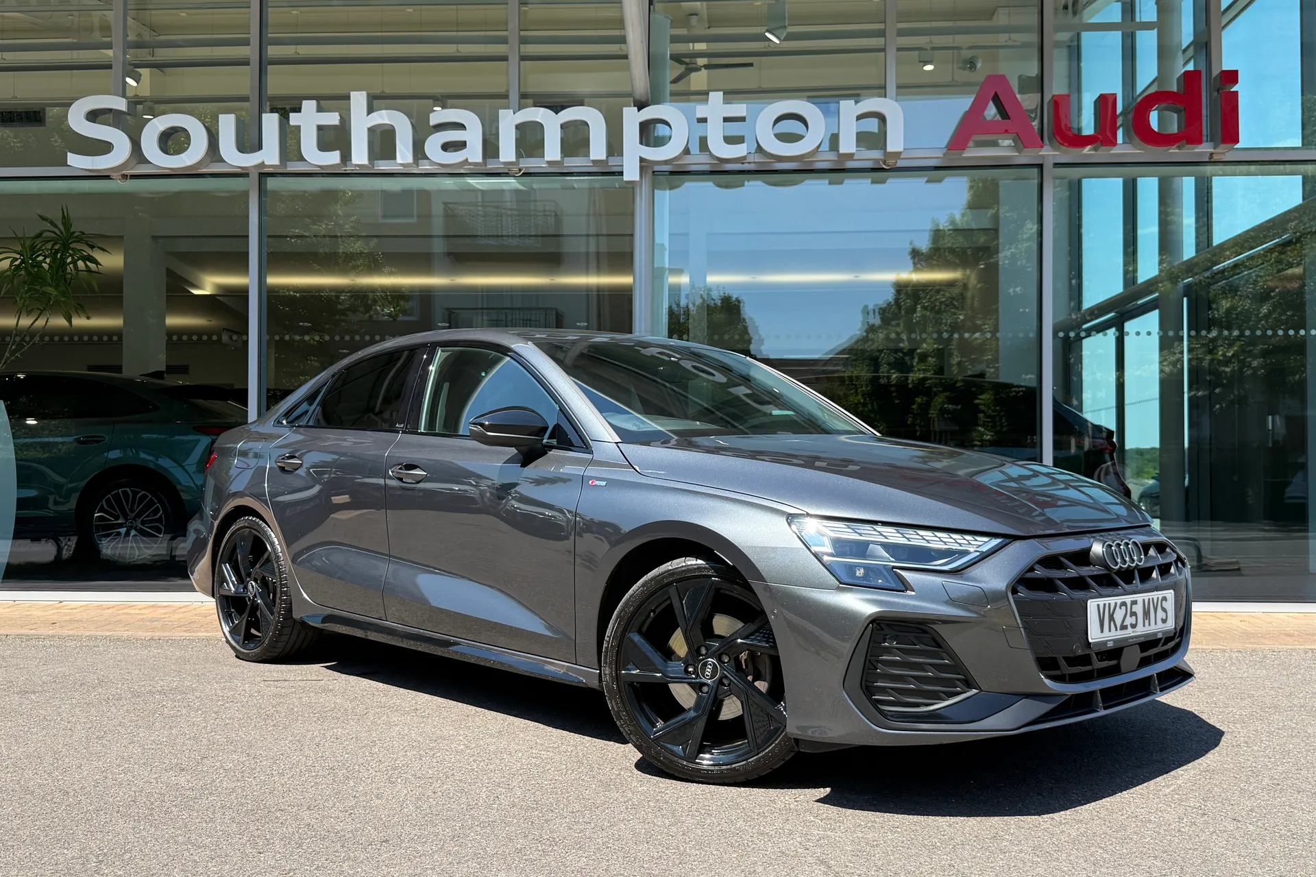 Audi A3 focused image