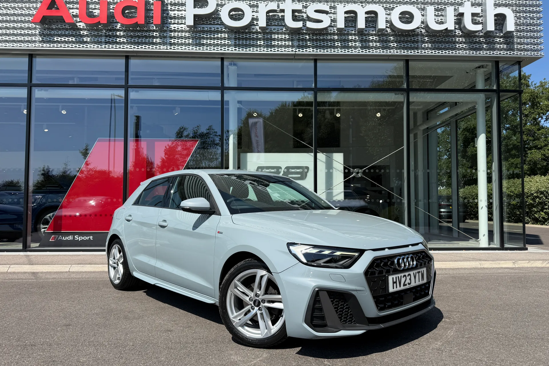Audi A1 focused image