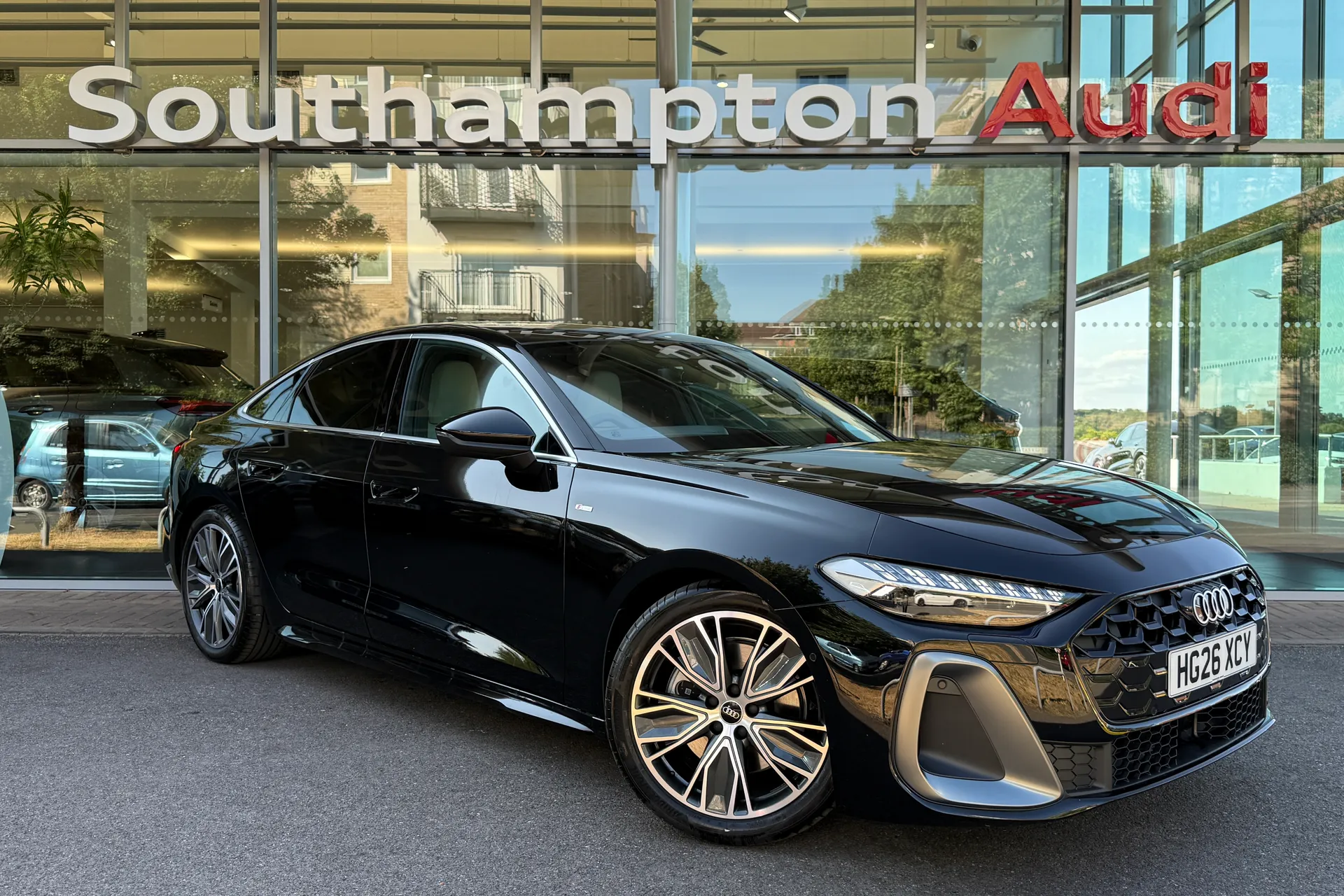 Audi A5 focused image