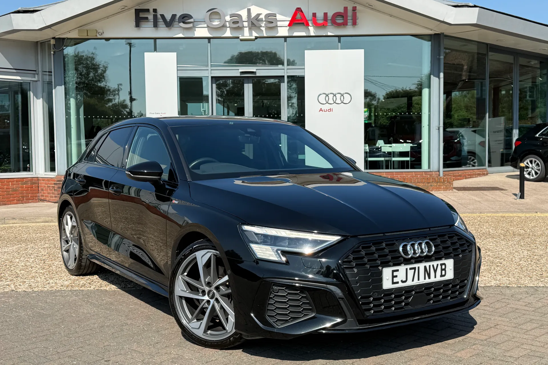 Audi A3 focused image
