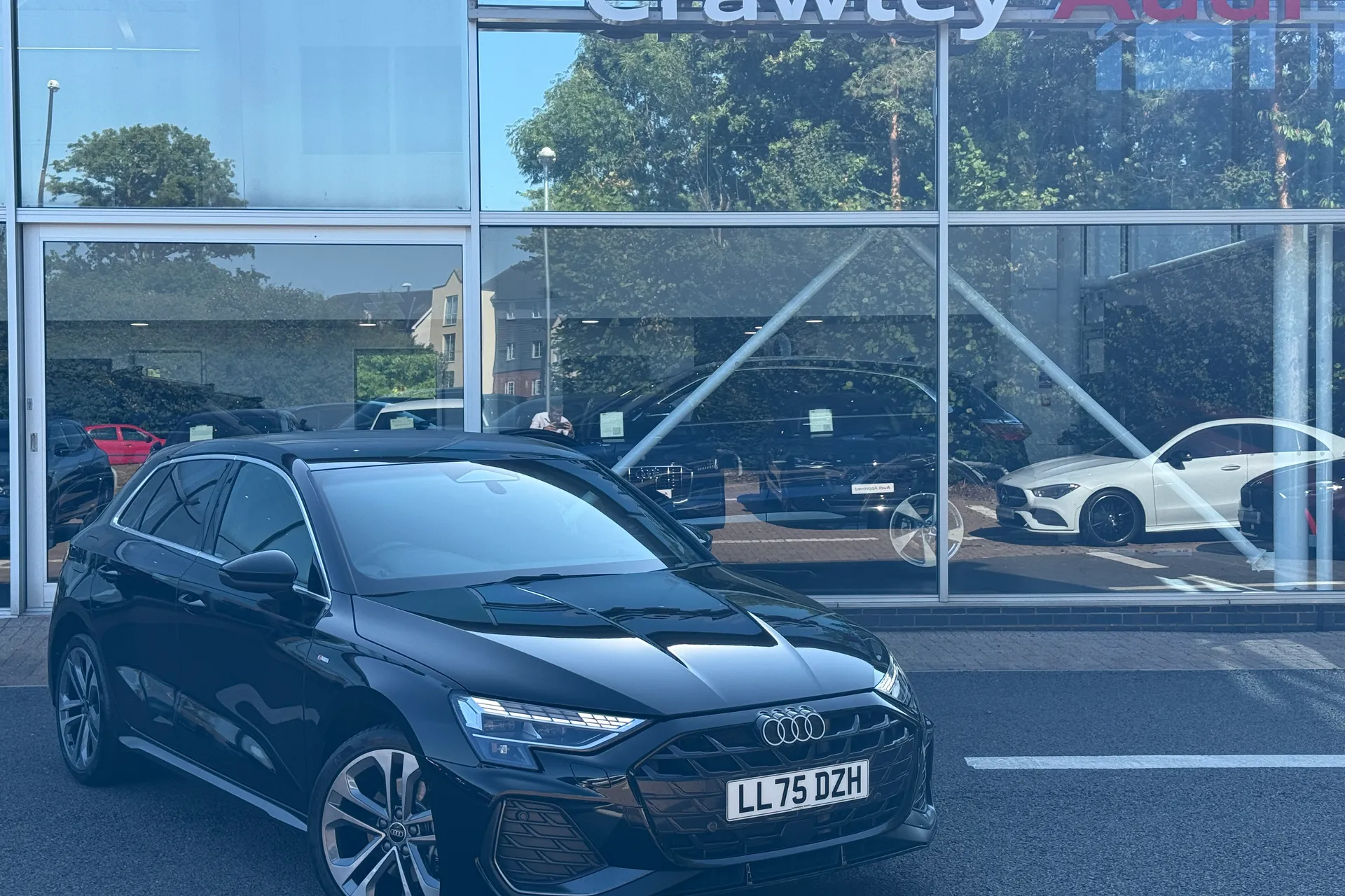Audi A3 focused image
