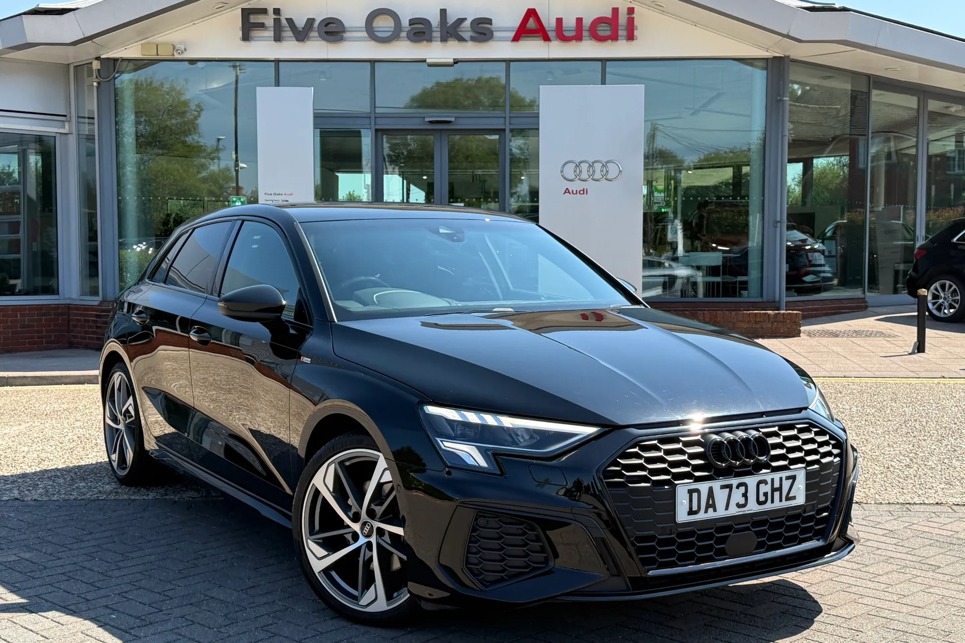 Audi A3 focused image