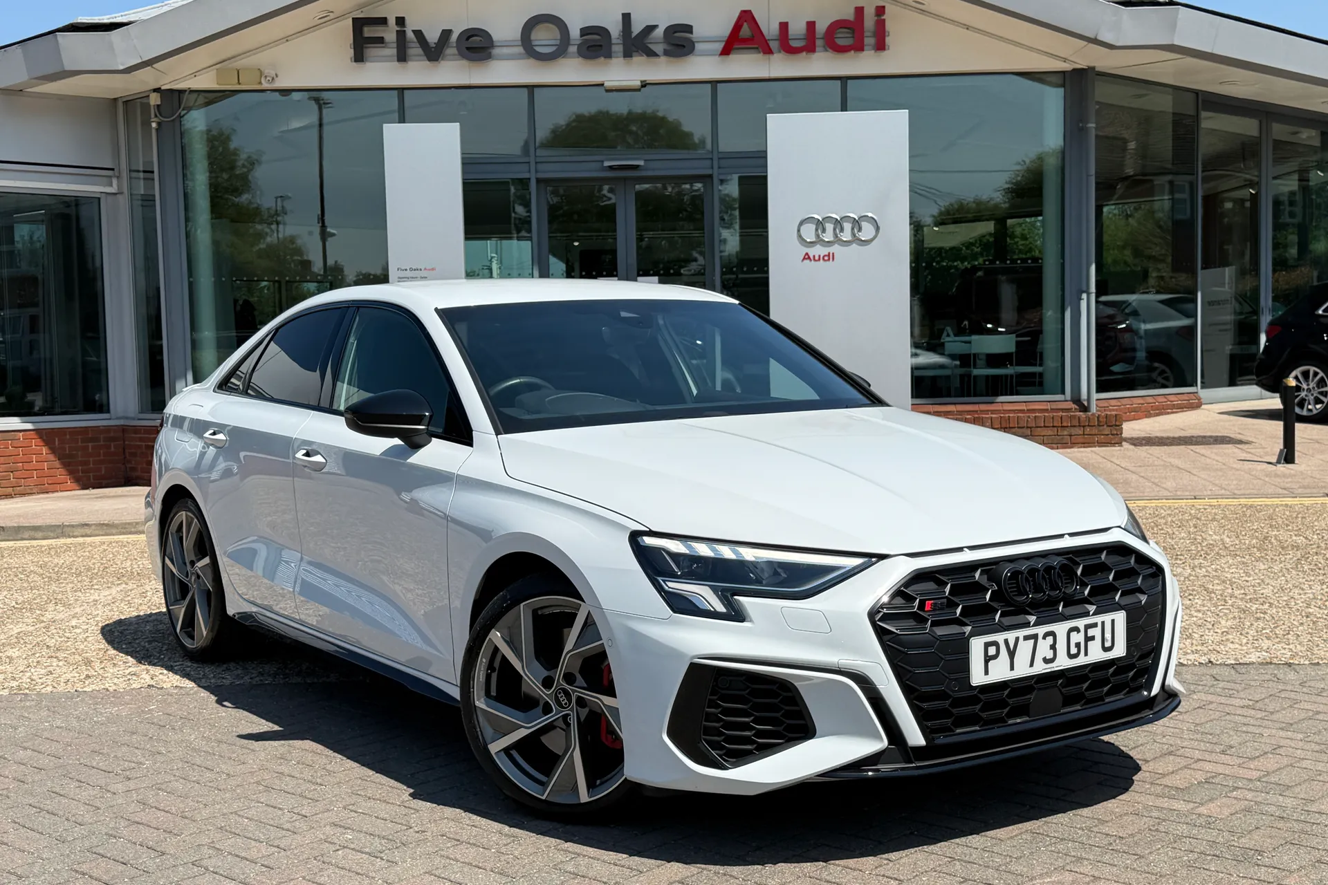 Audi A3 focused image