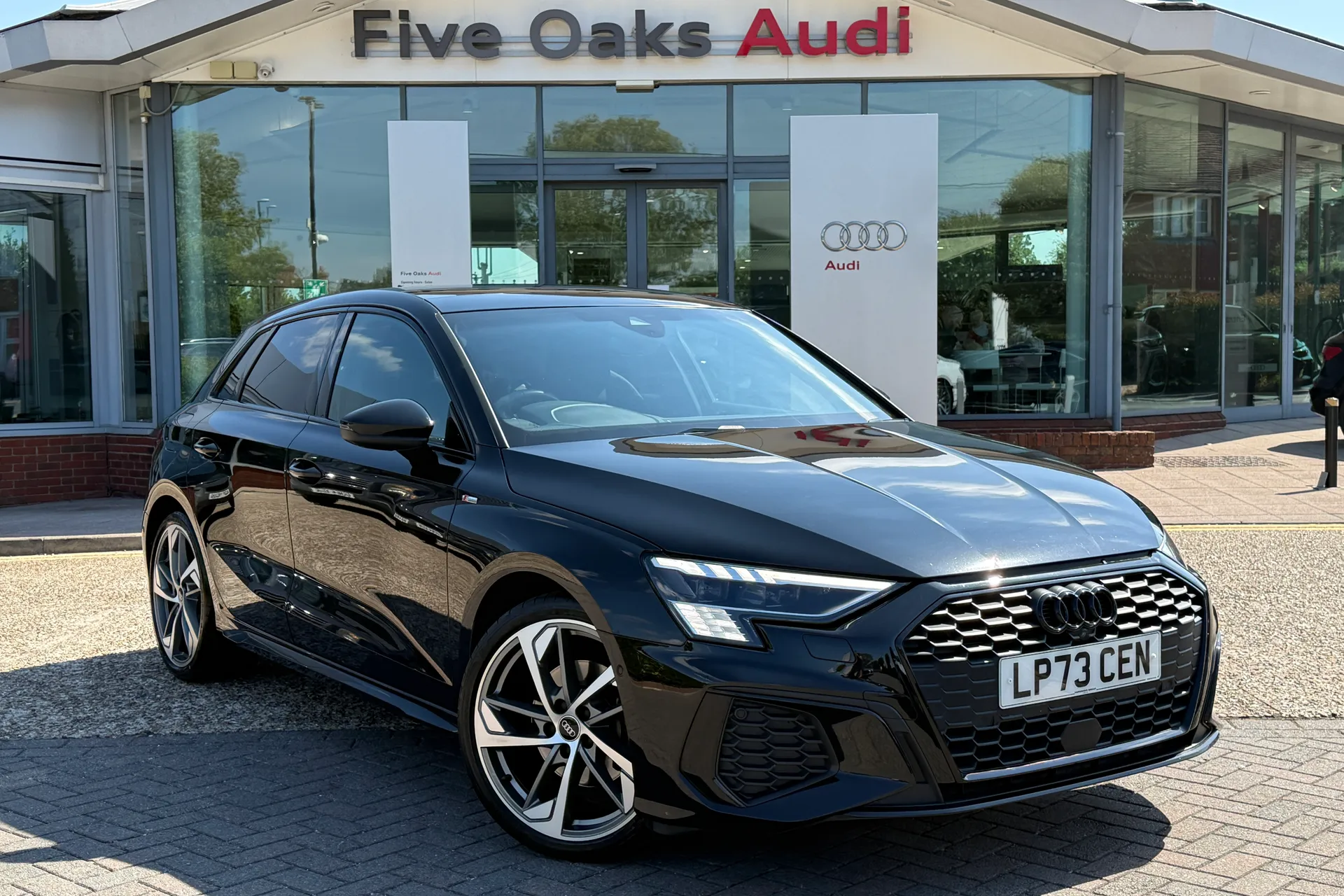 Audi A3 focused image