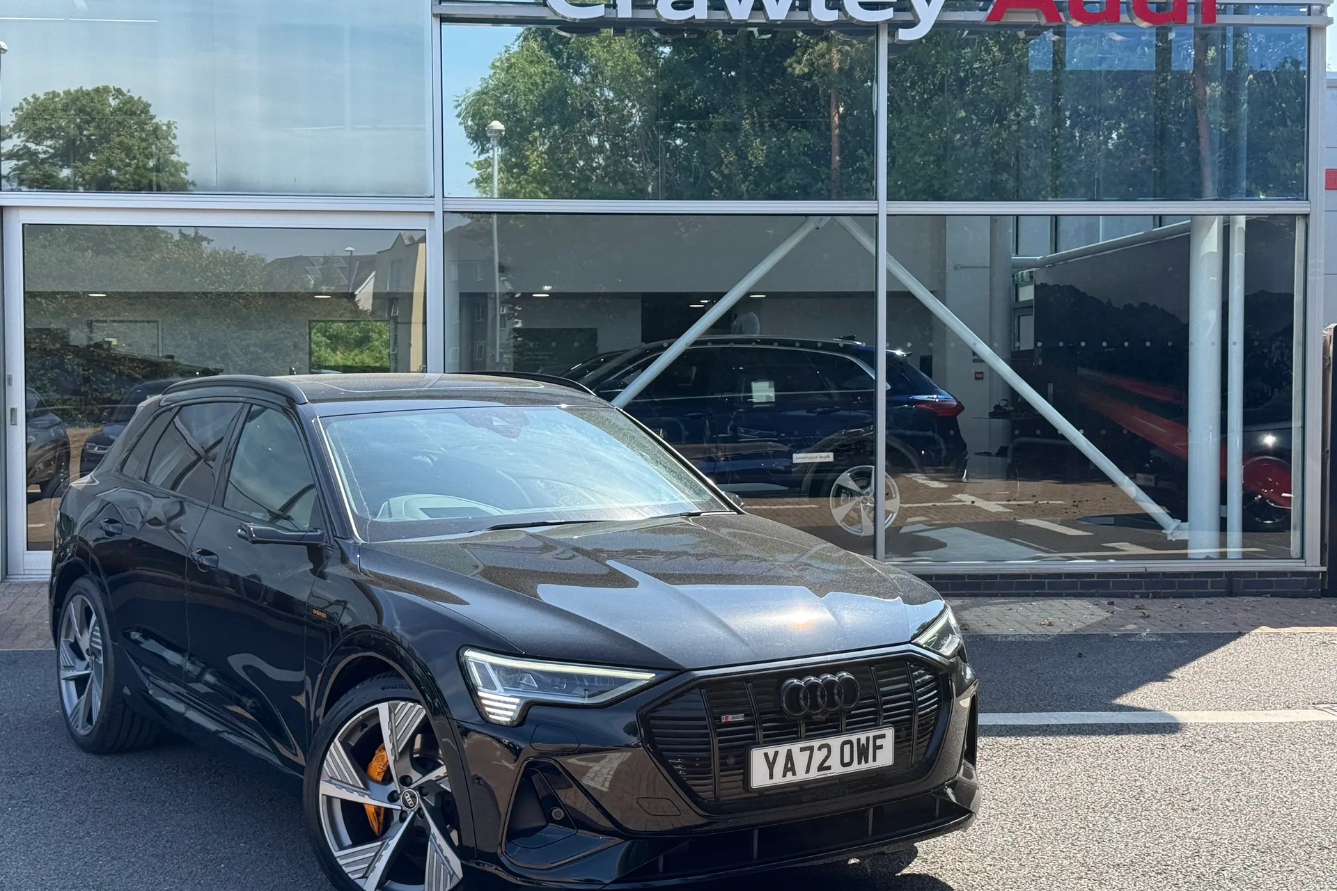 Audi e-tron focused image