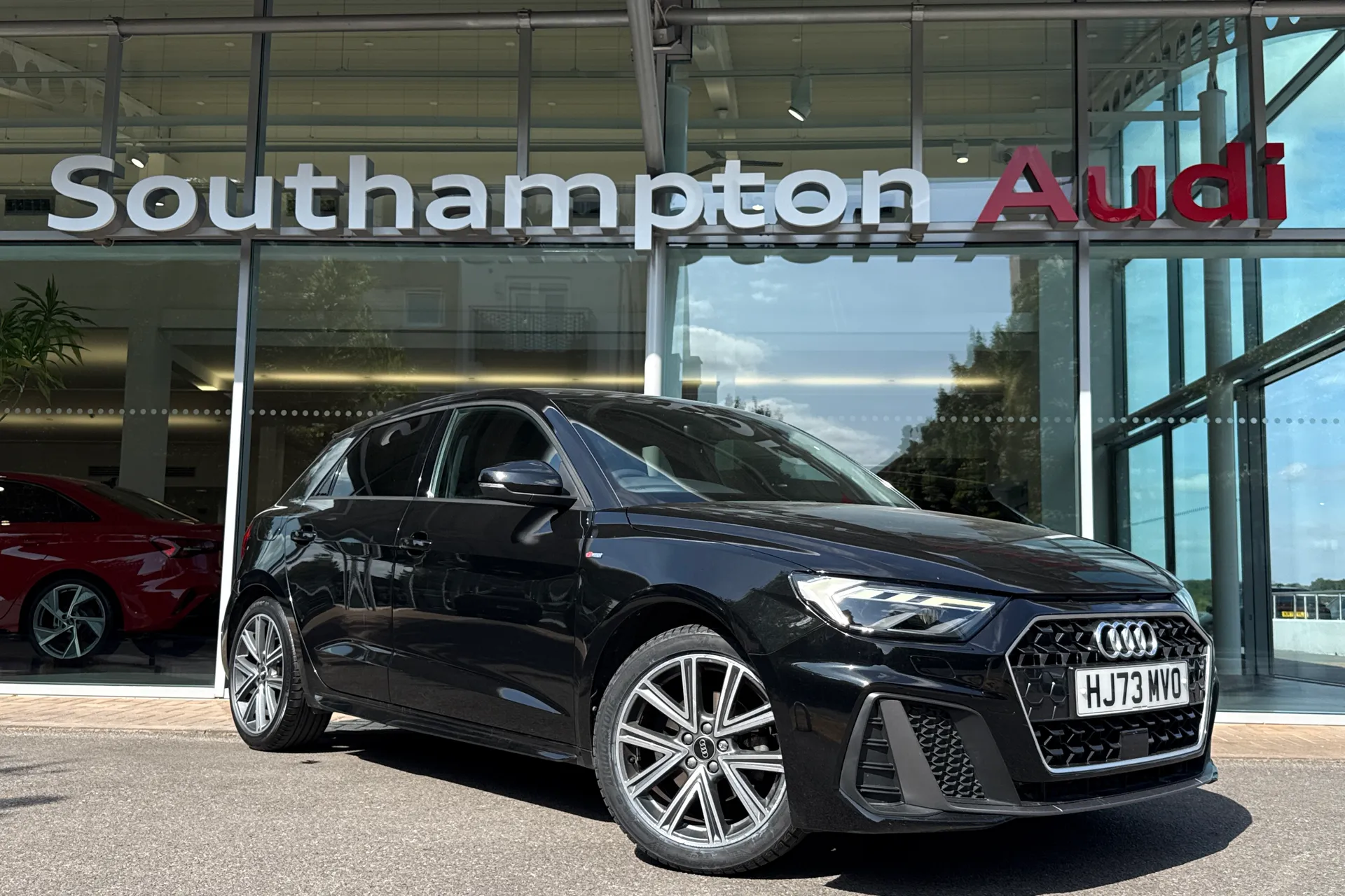 Audi A1 focused image