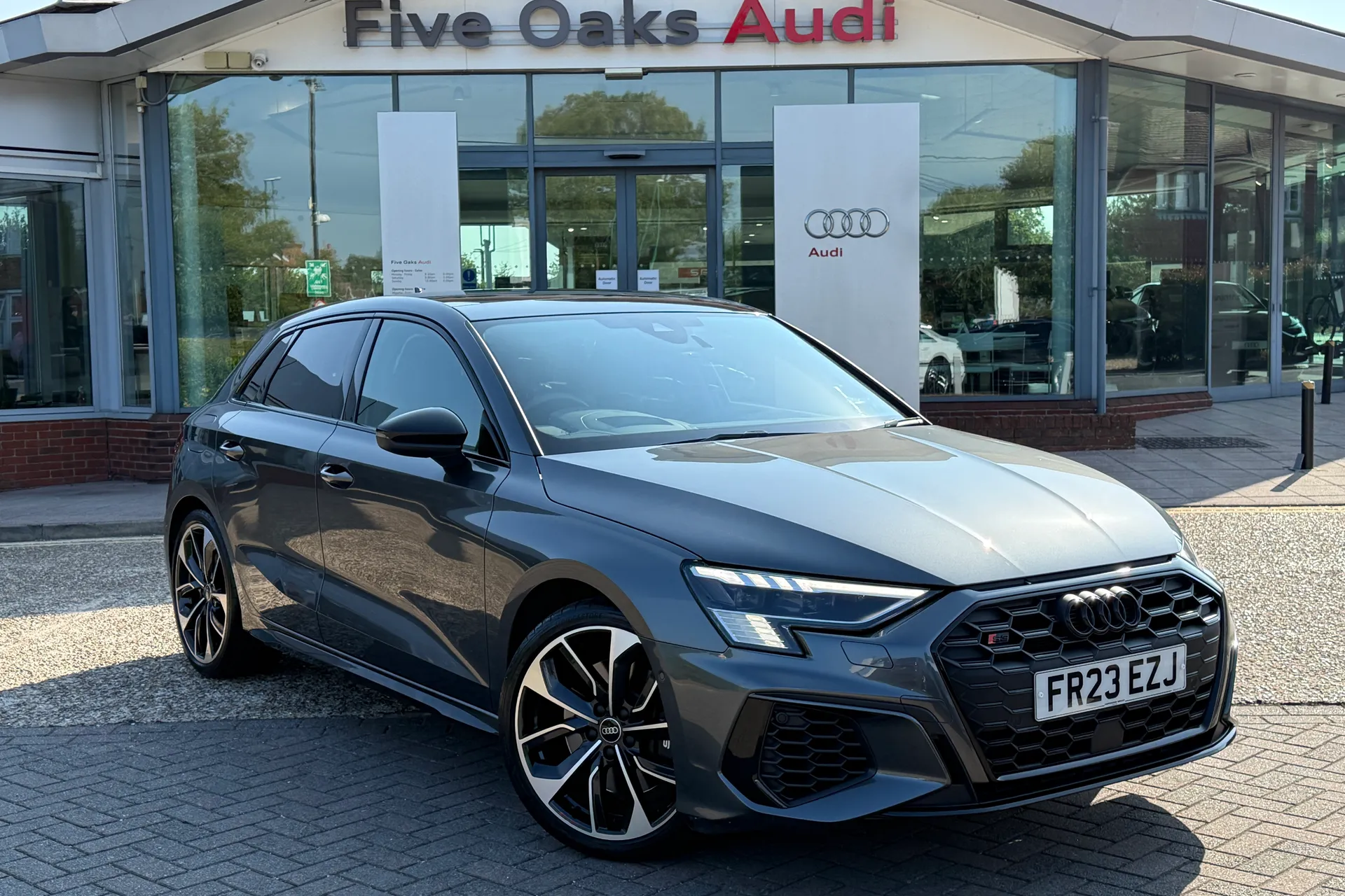 Audi A3 focused image