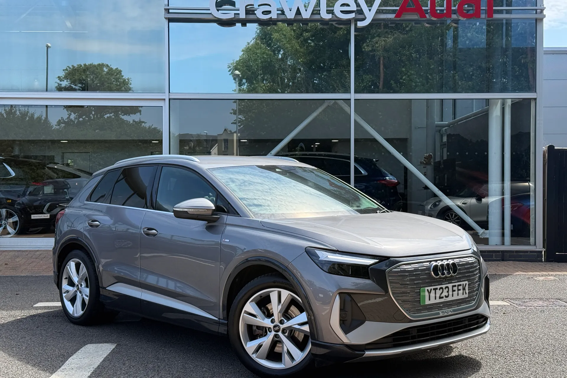 Audi Q4 focused image
