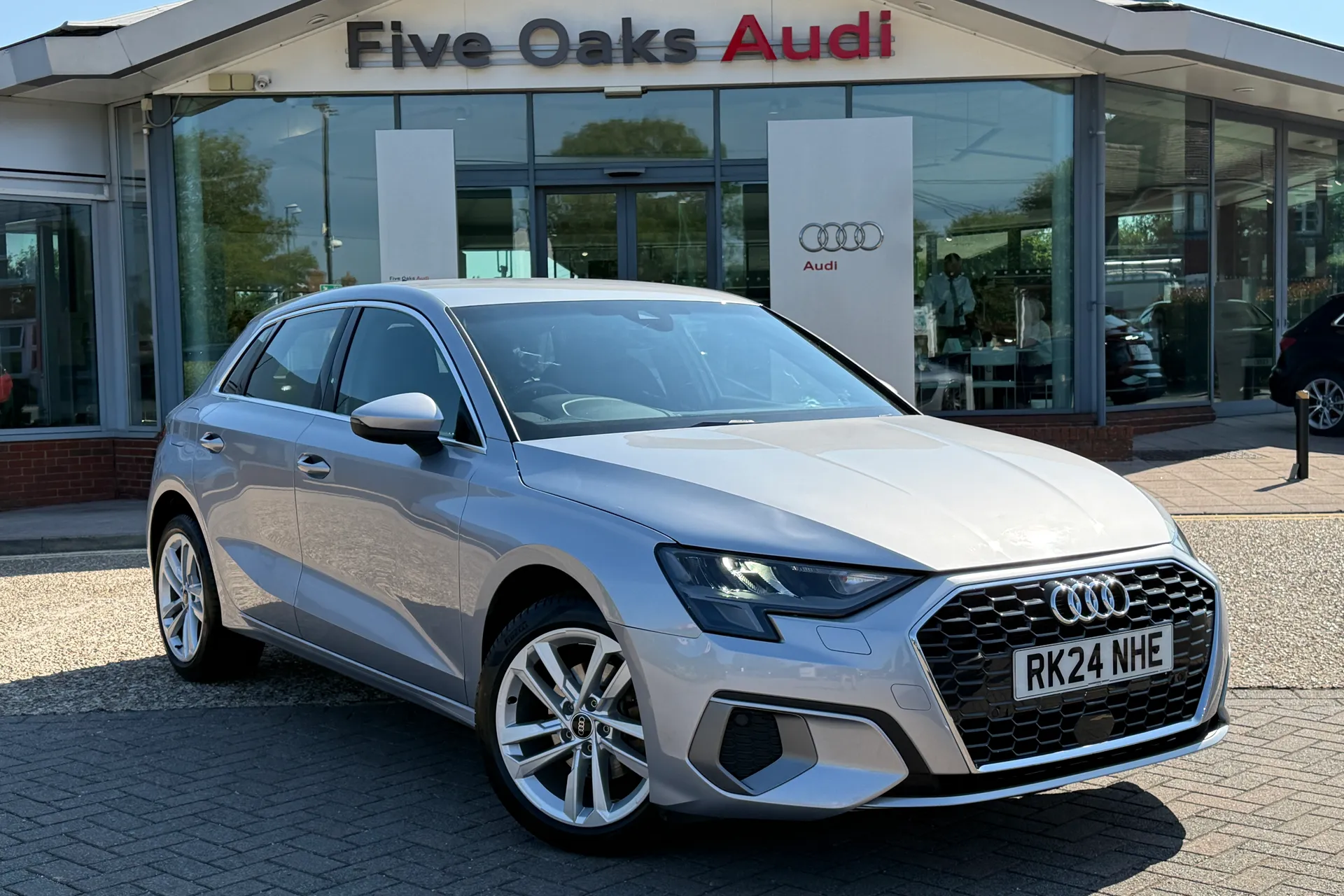 Audi A3 focused image