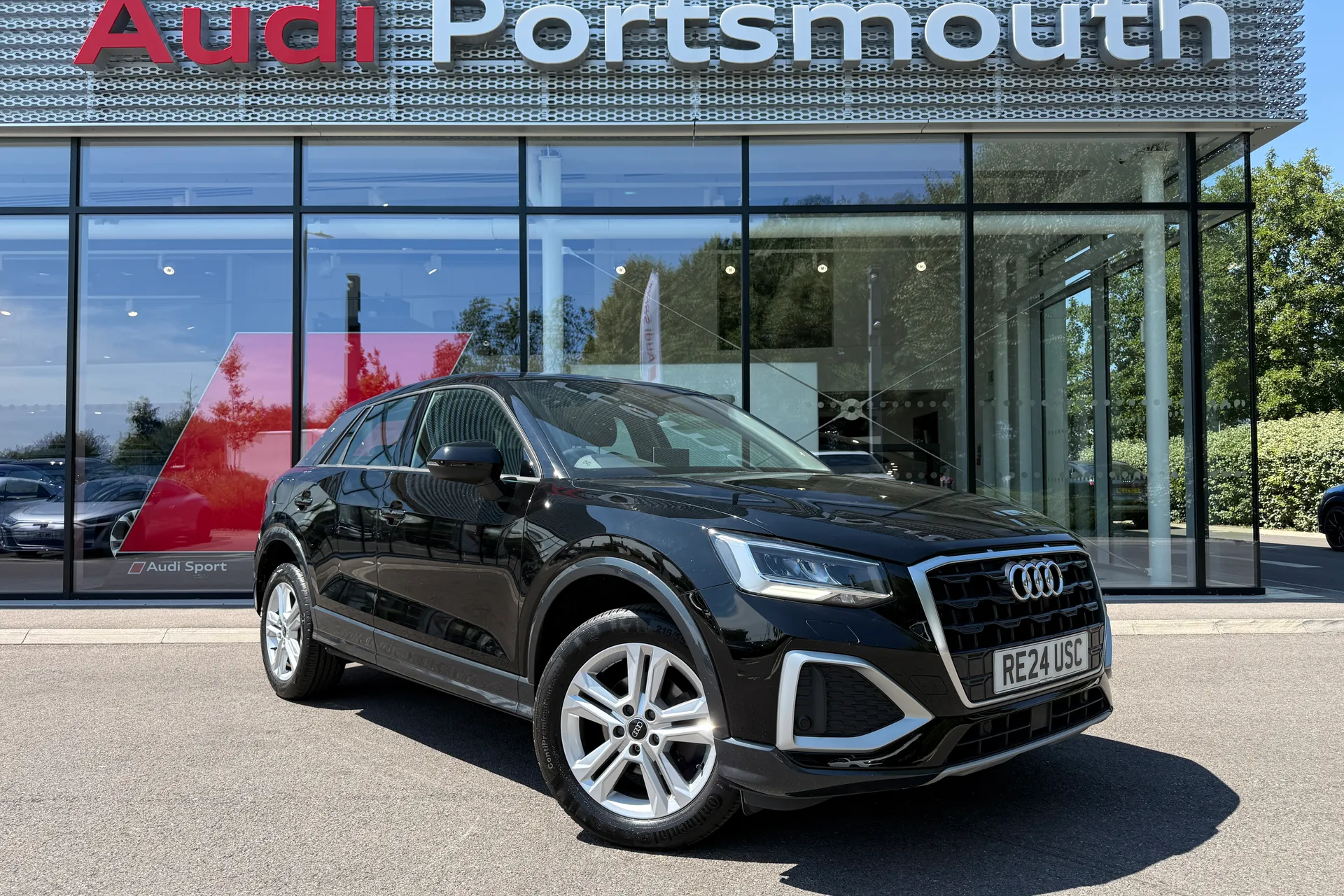 Audi Q2 focused image