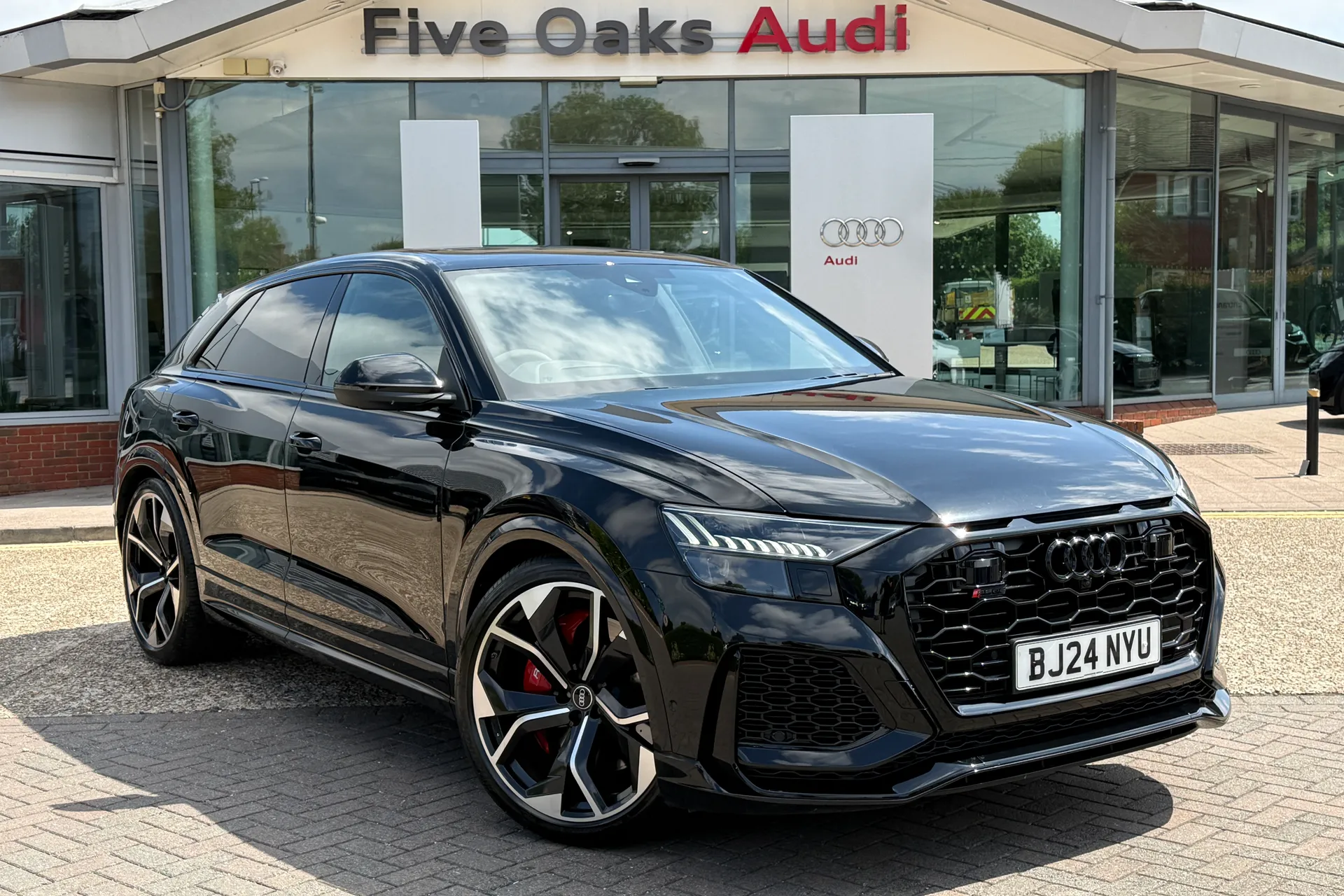 Audi RS Q8 focused image
