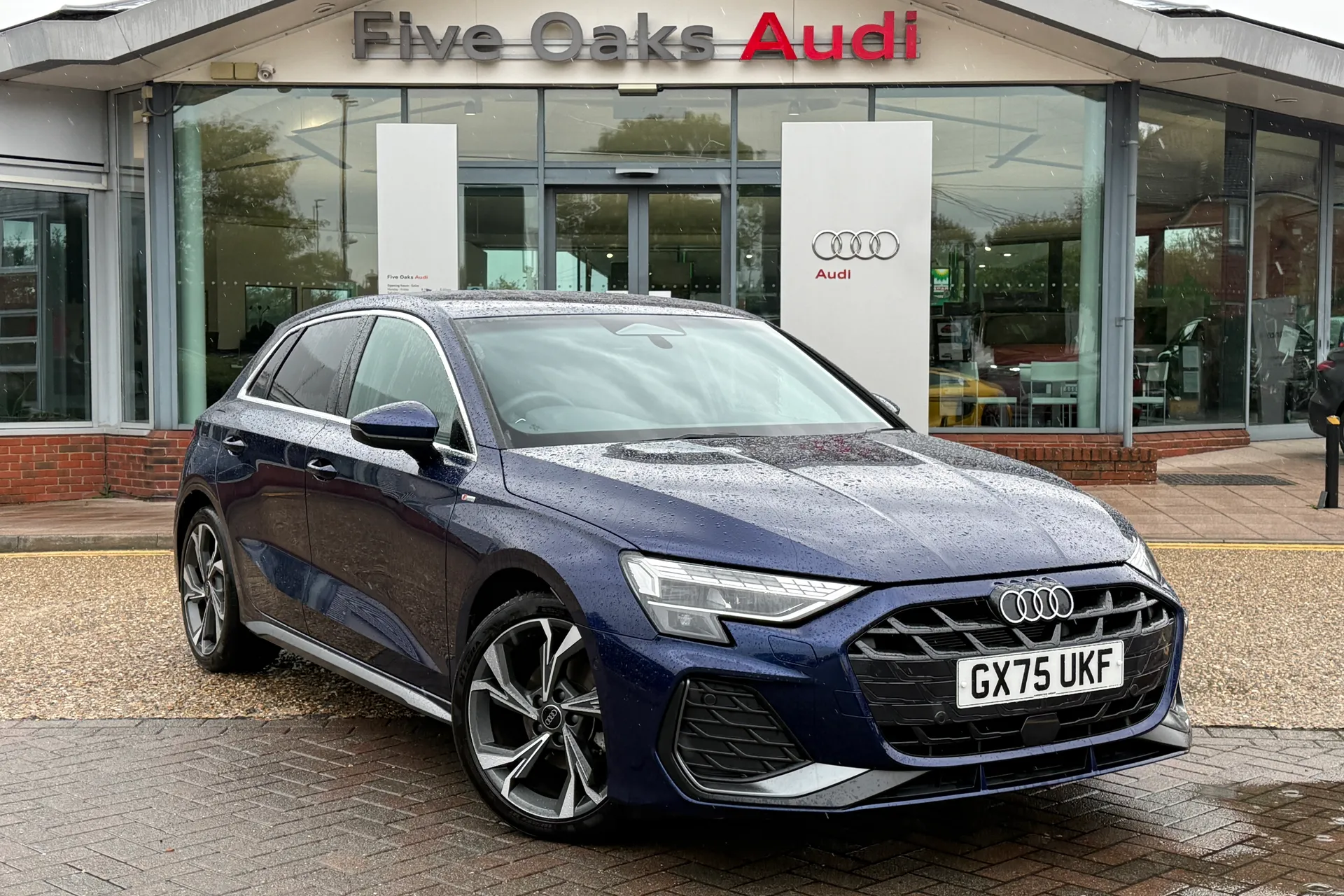 Audi A3 focused image