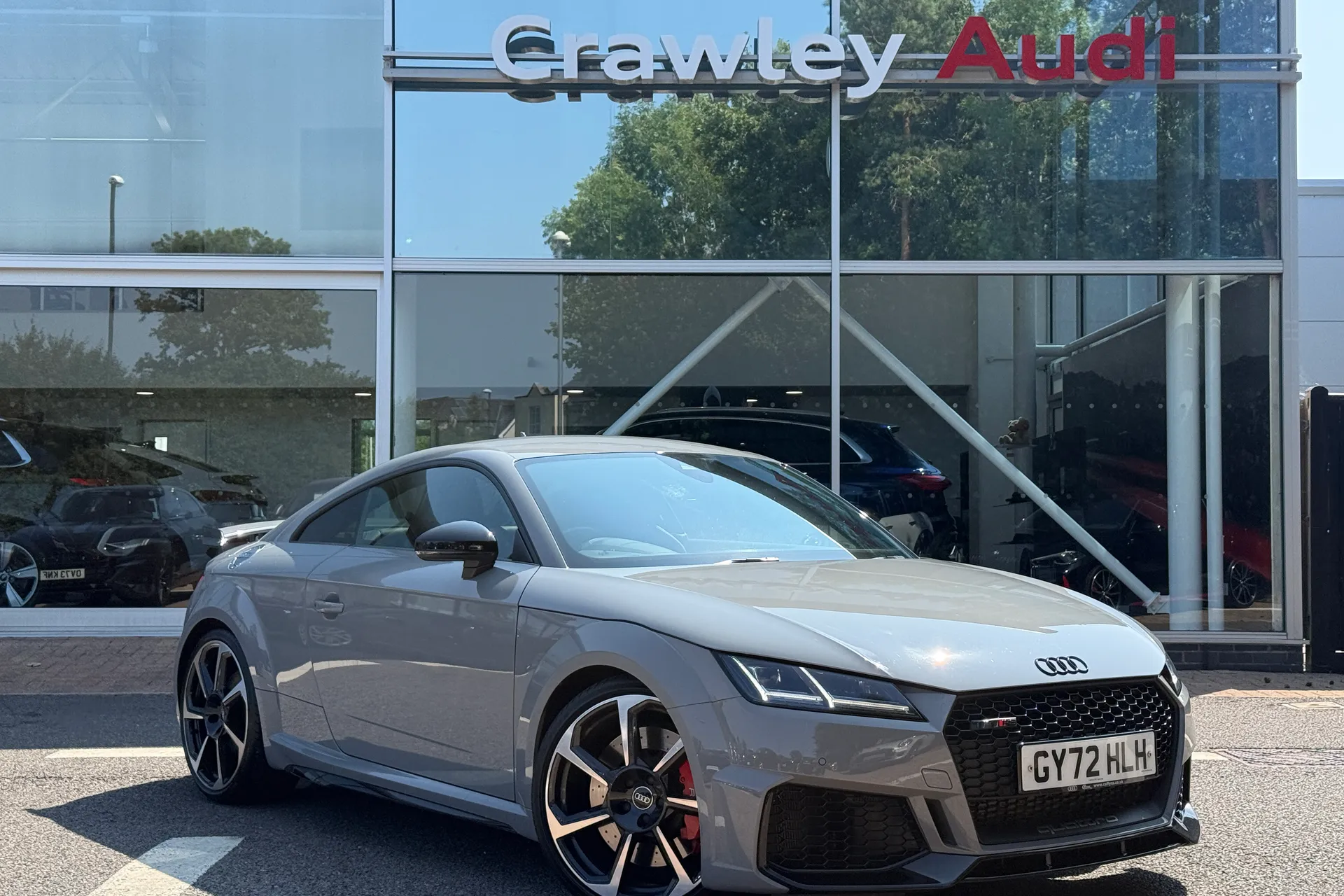 Audi TT focused image