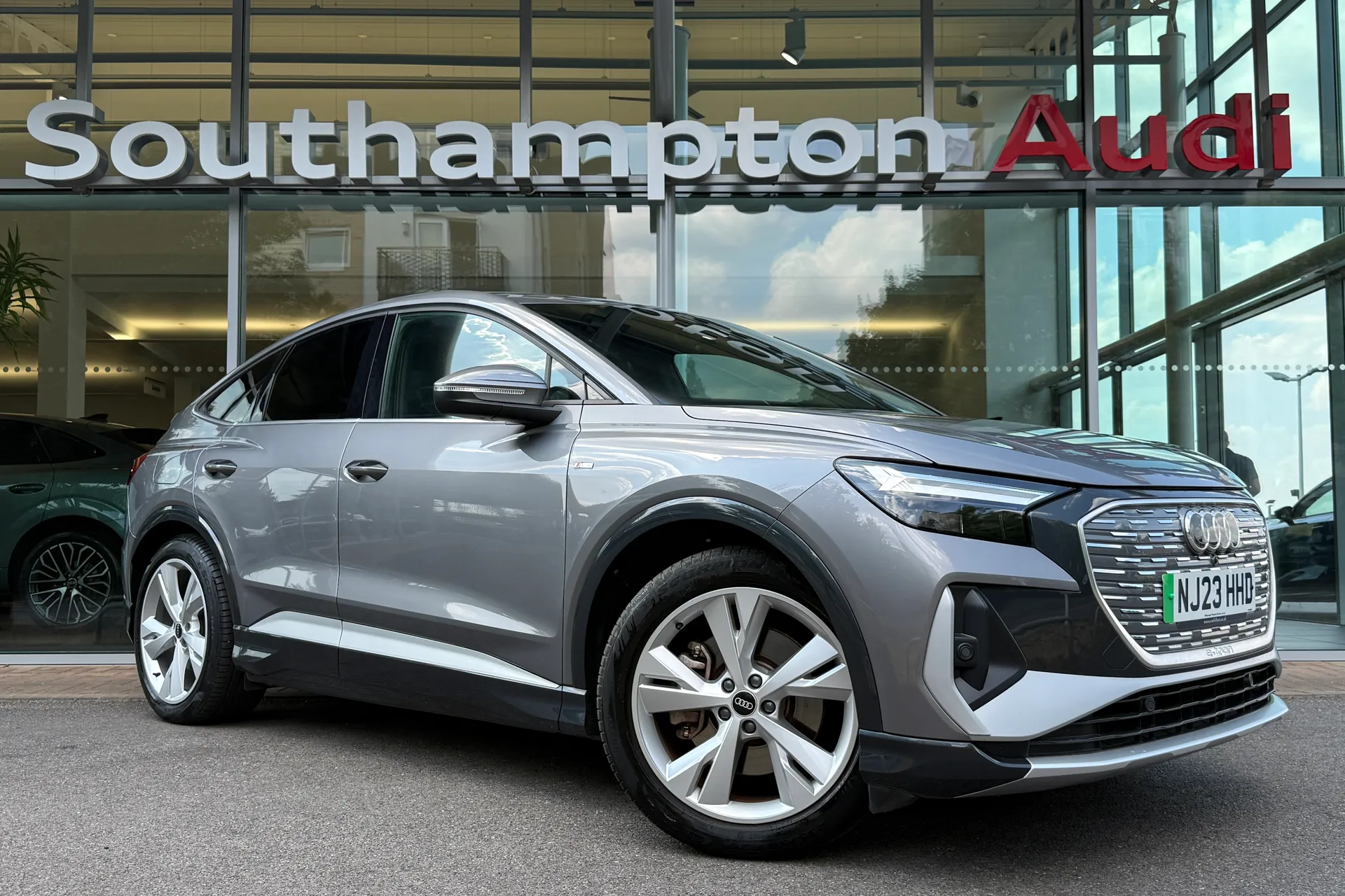 Audi Q4 focused image