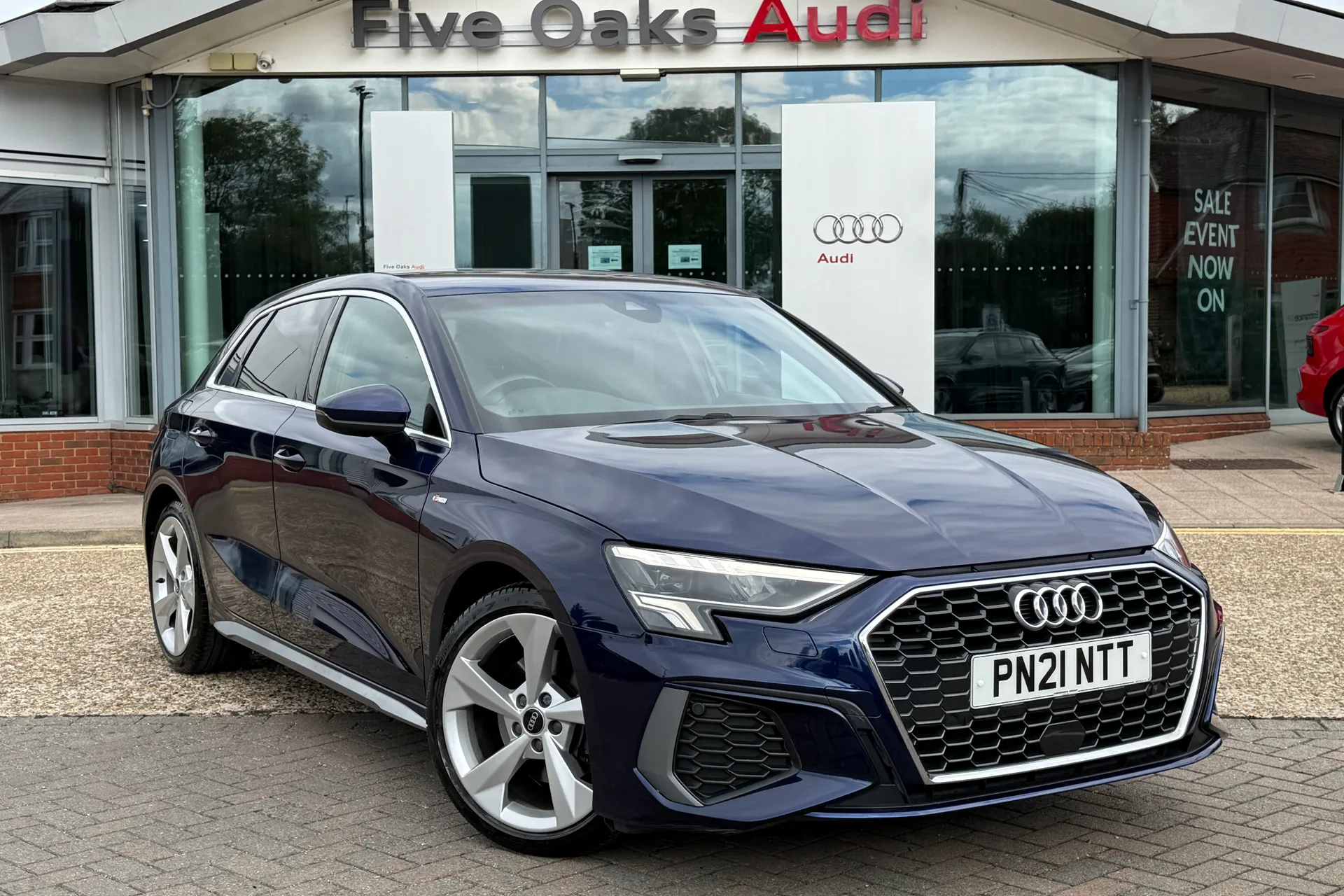 Audi A3 focused image