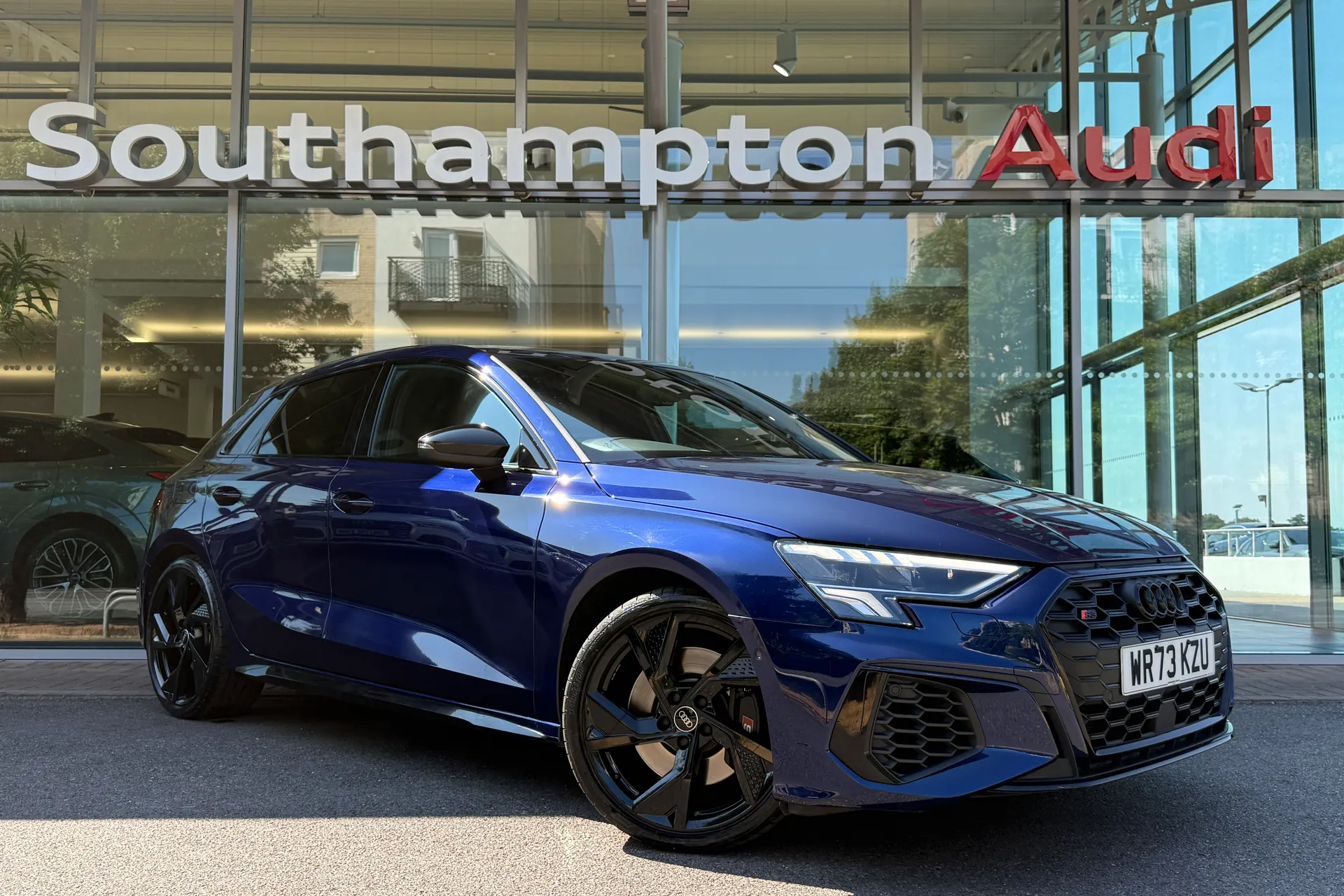 Audi A3 focused image