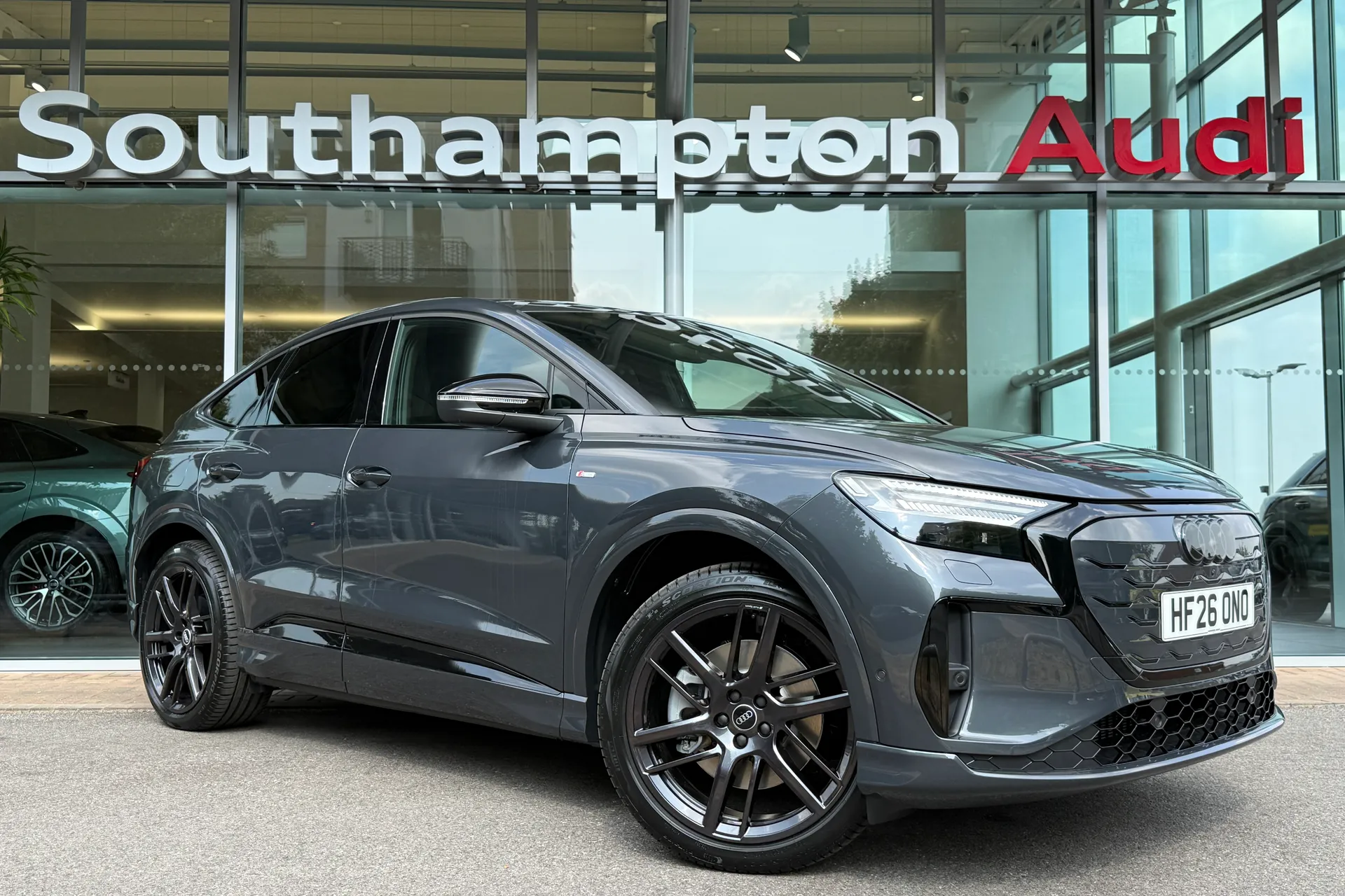 Audi Q4 e-tron focused image